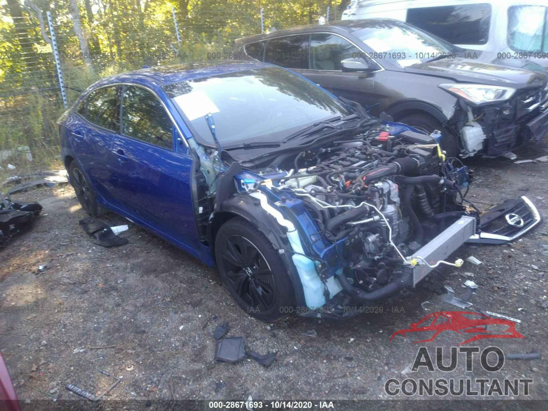 HONDA CIVIC HATCHBACK 2018 - SHHFK7H53JU232123