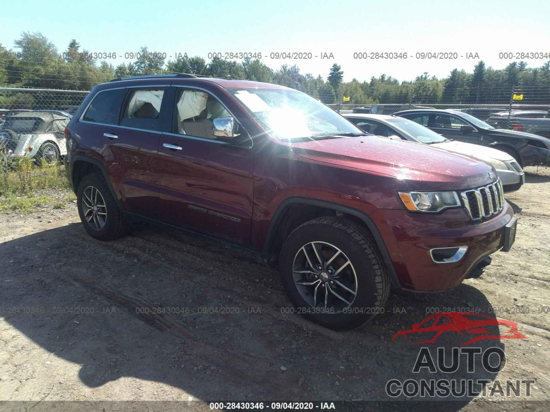 JEEP GRAND CHEROKEE 2017 - 1C4RJFBG3HC603892