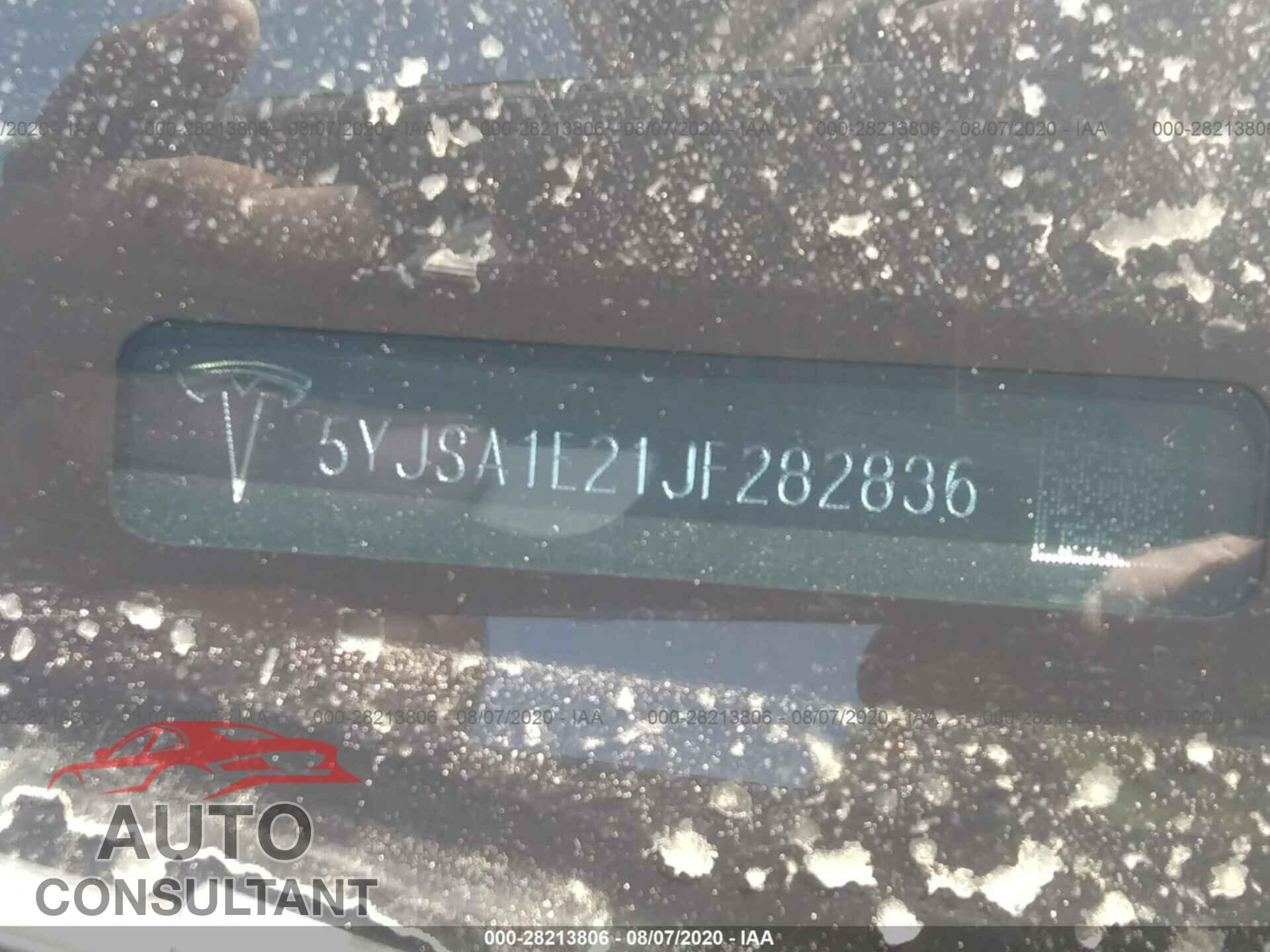TESLA MODEL S 2018 - 5YJSA1E21JF282836
