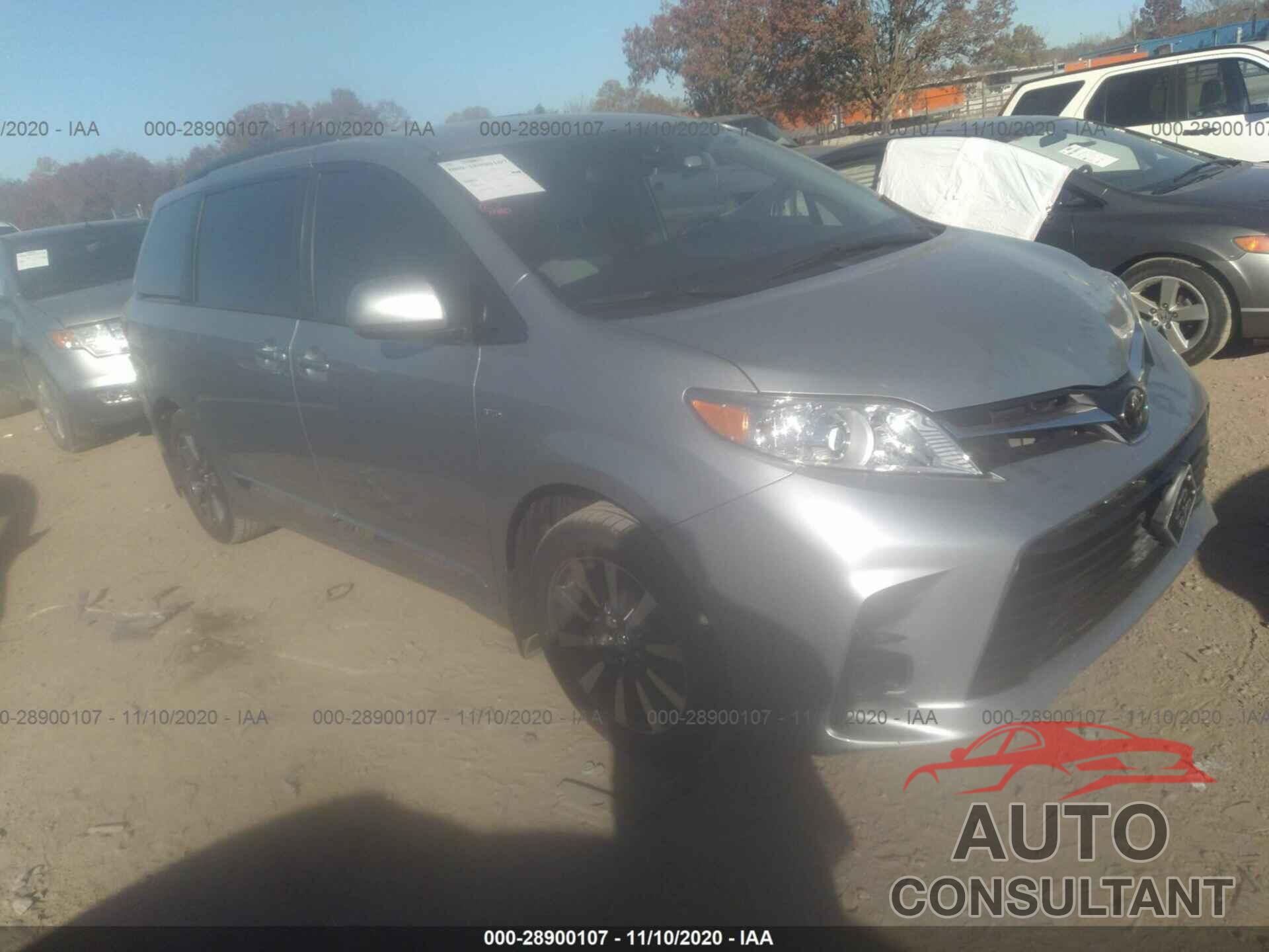 TOYOTA SIENNA 2019 - 5TDJZ3DC9KS215795