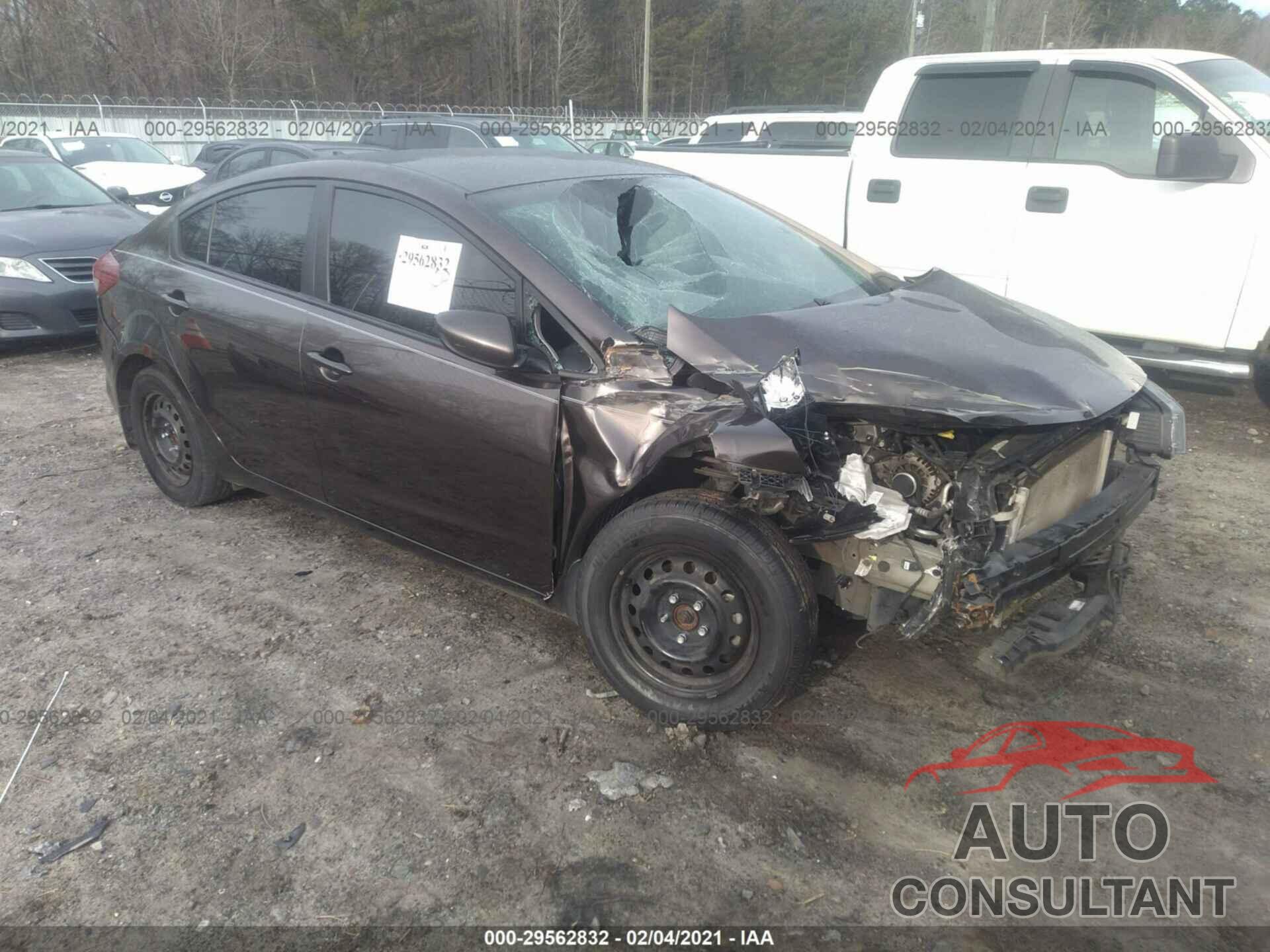 KIA FORTE 2017 - 3KPFK4A75HE011036