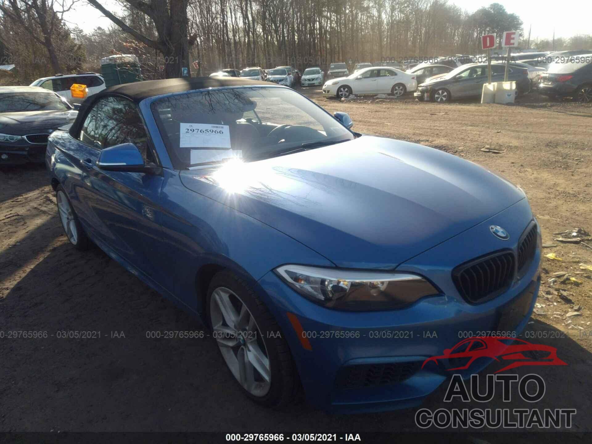 BMW 2 SERIES 2016 - WBA1L9C53GV325016