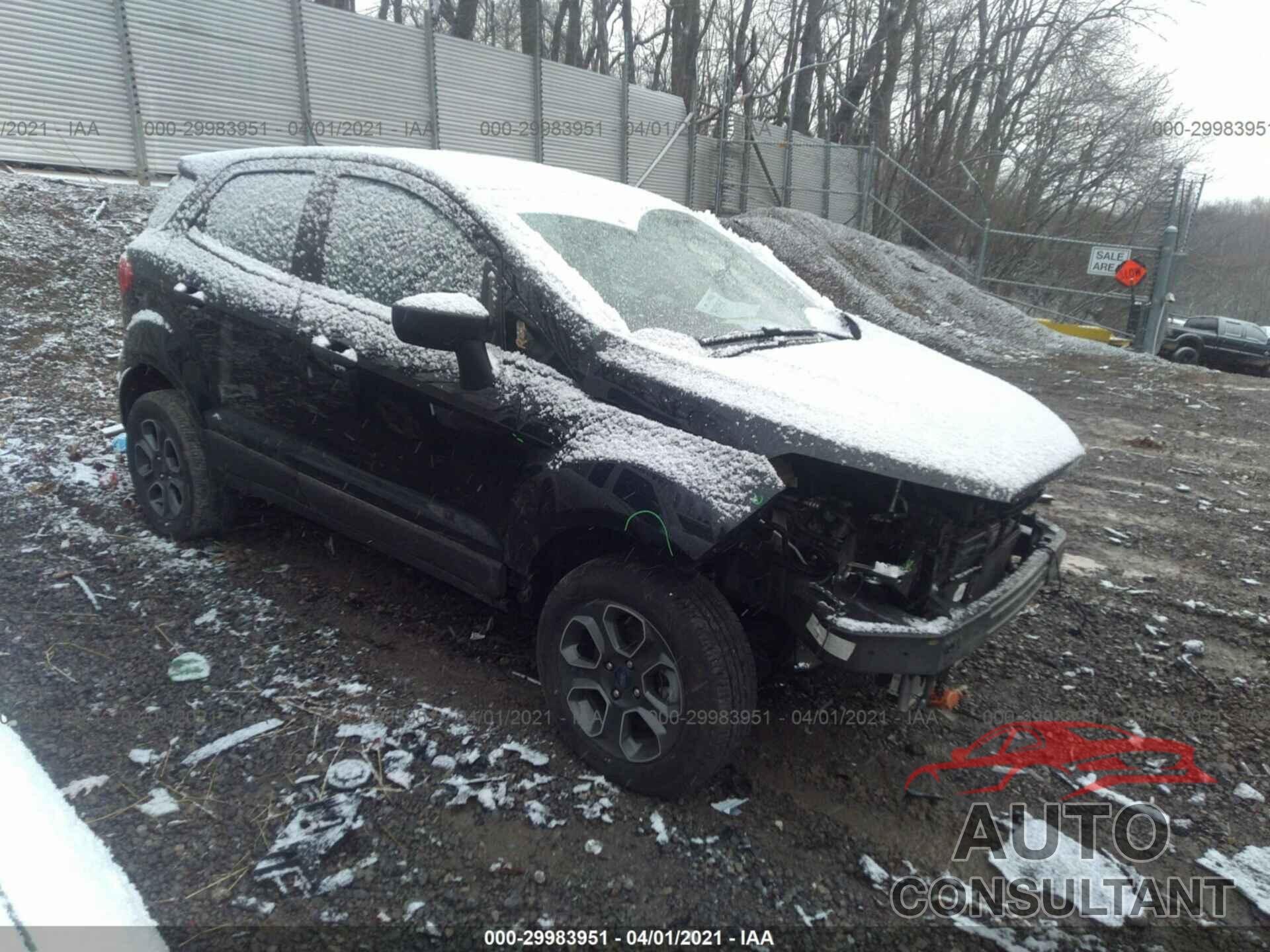 FORD ECOSPORT 2020 - MAJ6S3FLXLC368413