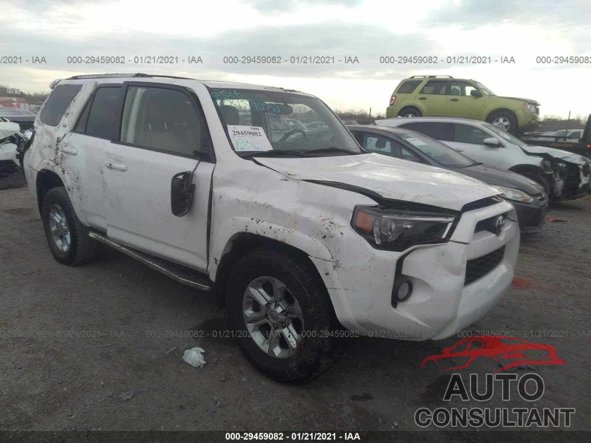 TOYOTA 4RUNNER 2016 - JTEZU5JR0G5133680