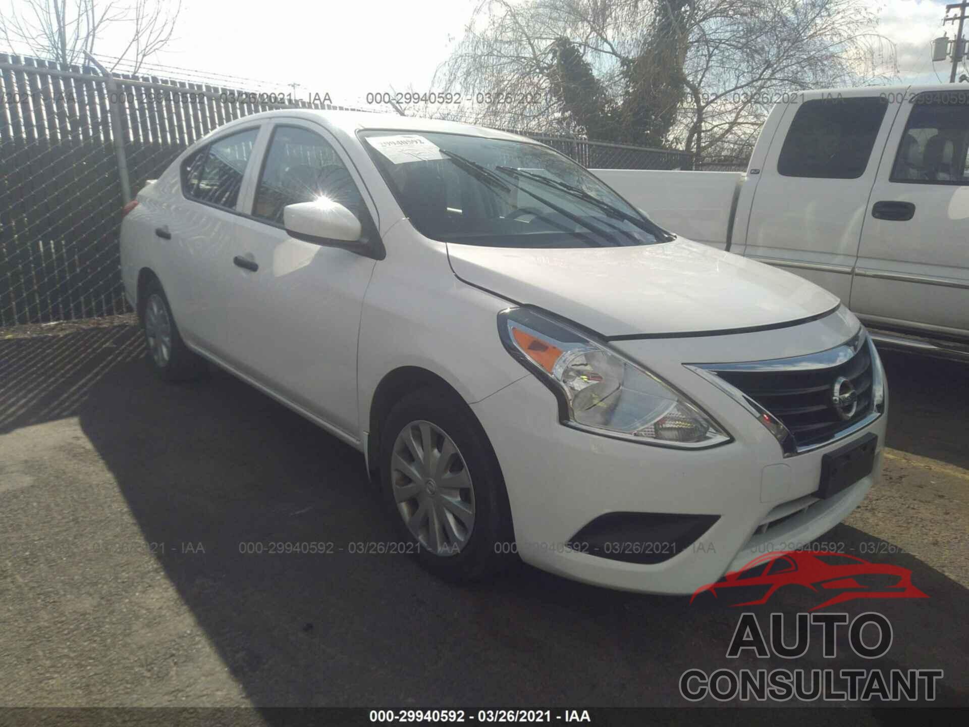 NISSAN VERSA 2016 - 3N1CN7AP4GL917168