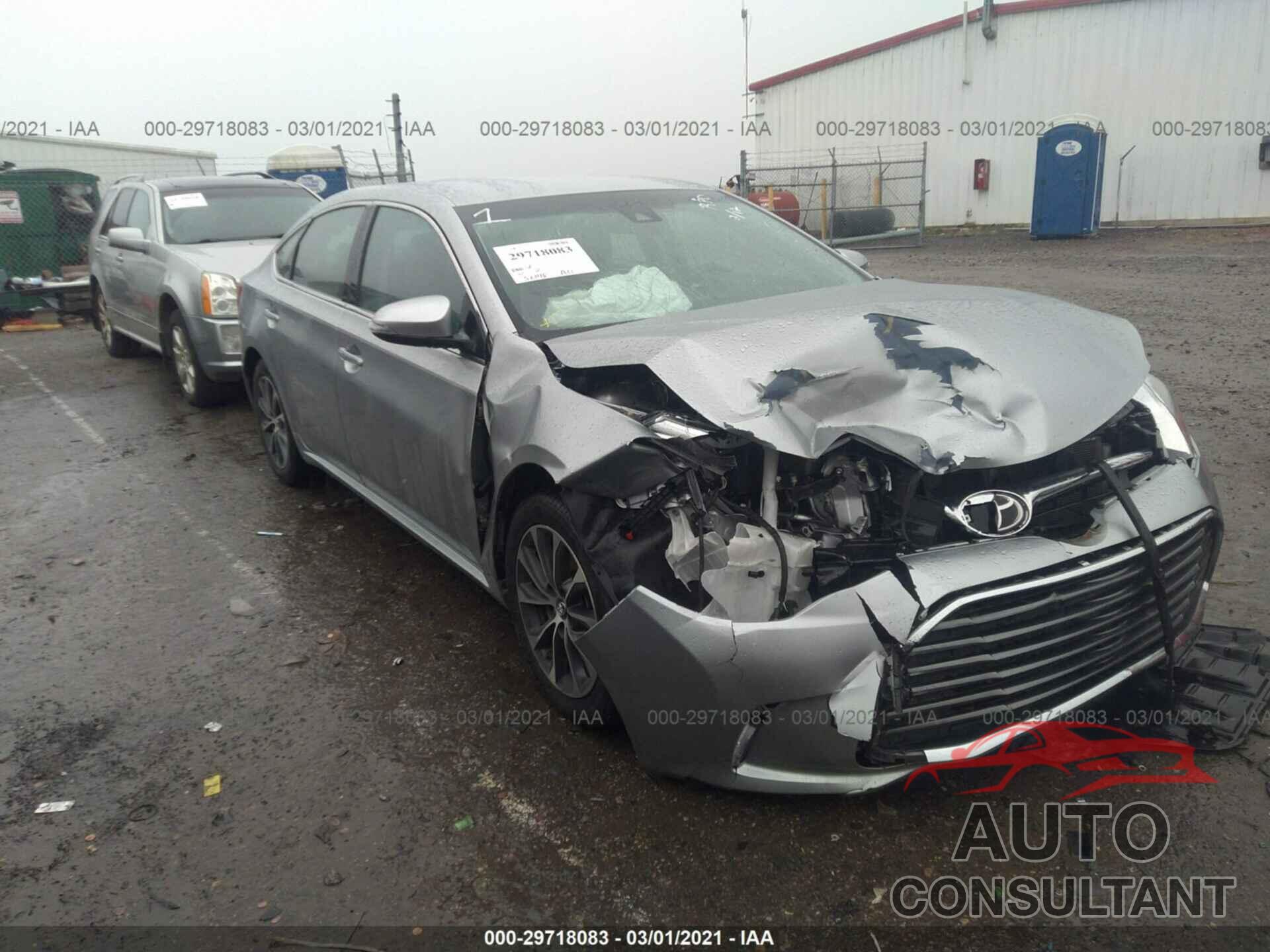 TOYOTA AVALON 2018 - 4T1BK1EB0JU284092