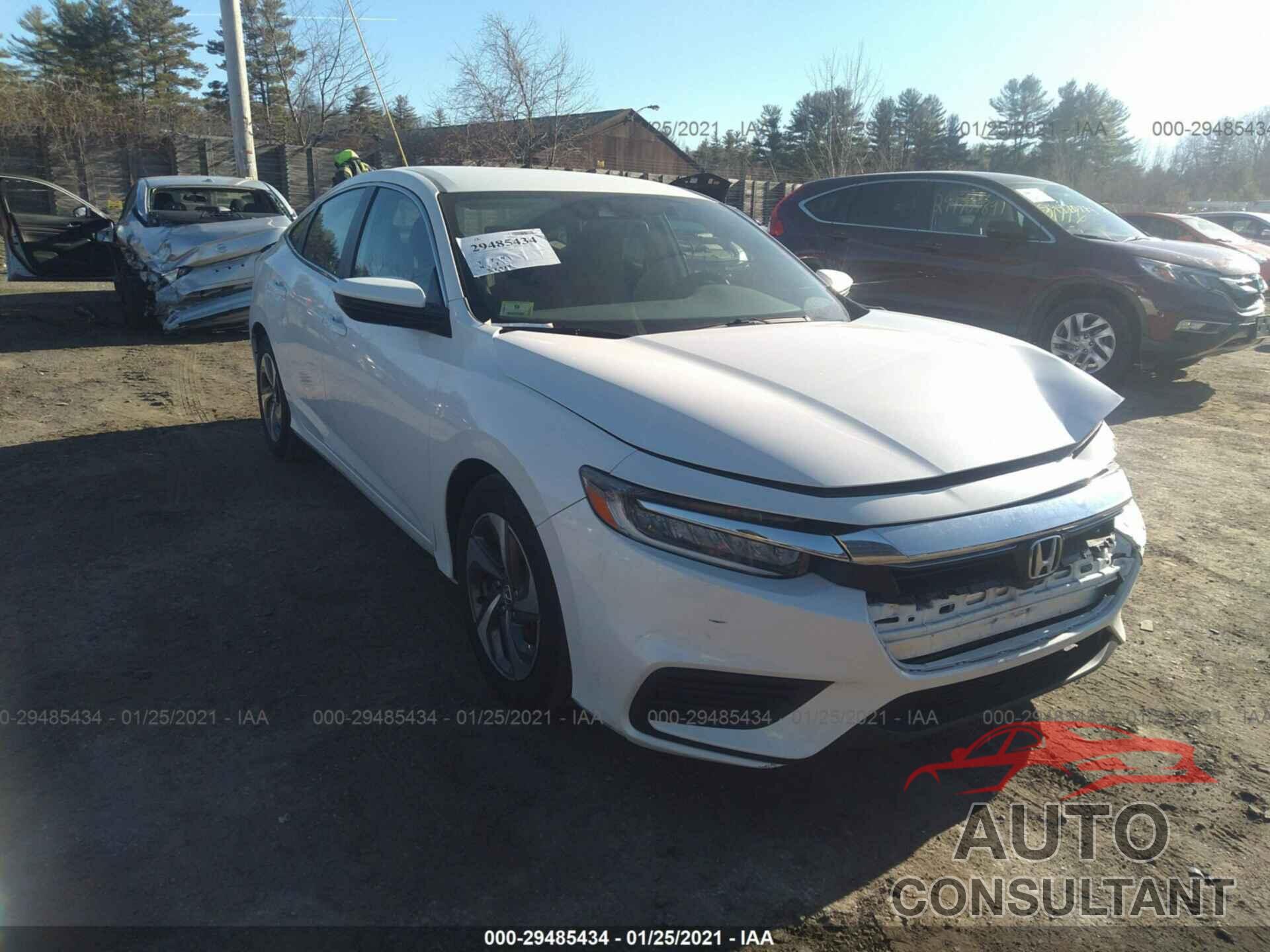 HONDA INSIGHT 2019 - 19XZE4F11KE009574