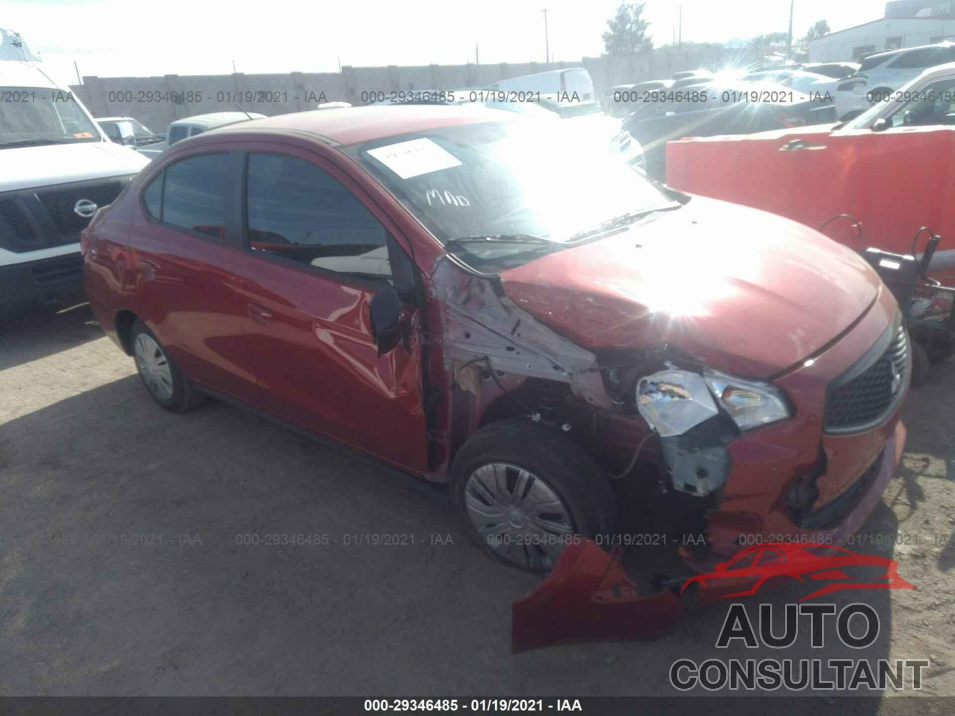 MITSUBISHI MIRAGE G4 2020 - ML32F3FJ1LHF03461