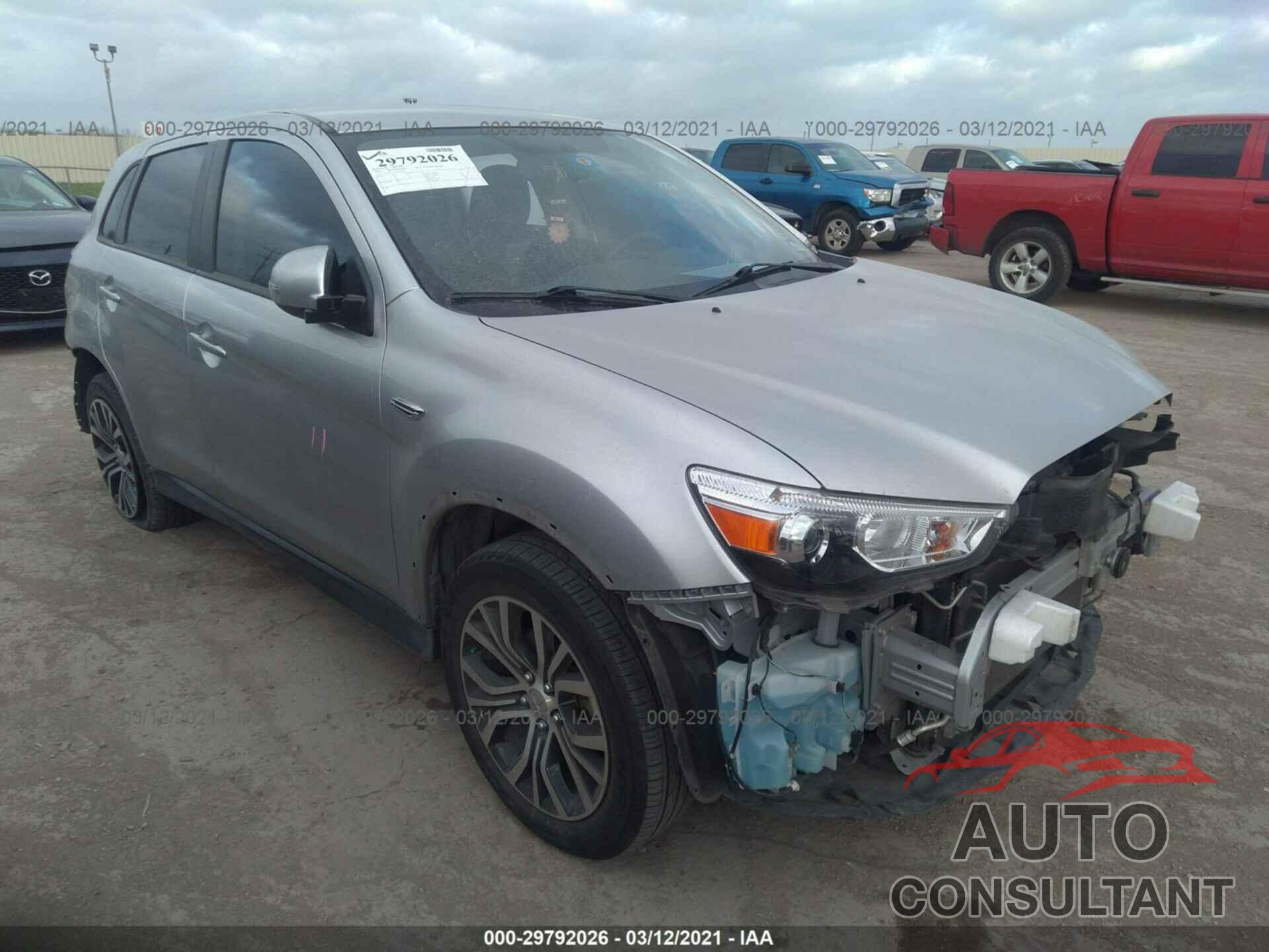 MITSUBISHI OUTLANDER SPORT 2018 - JA4AP3AU2JU021407