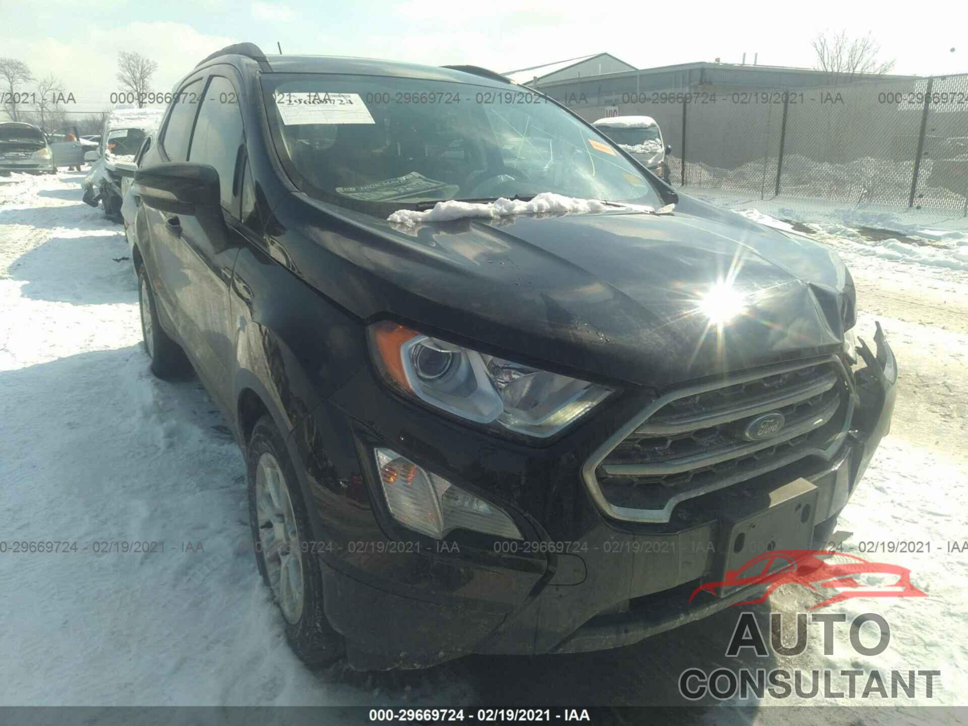 FORD ECOSPORT 2019 - MAJ3S2GE9KC285731