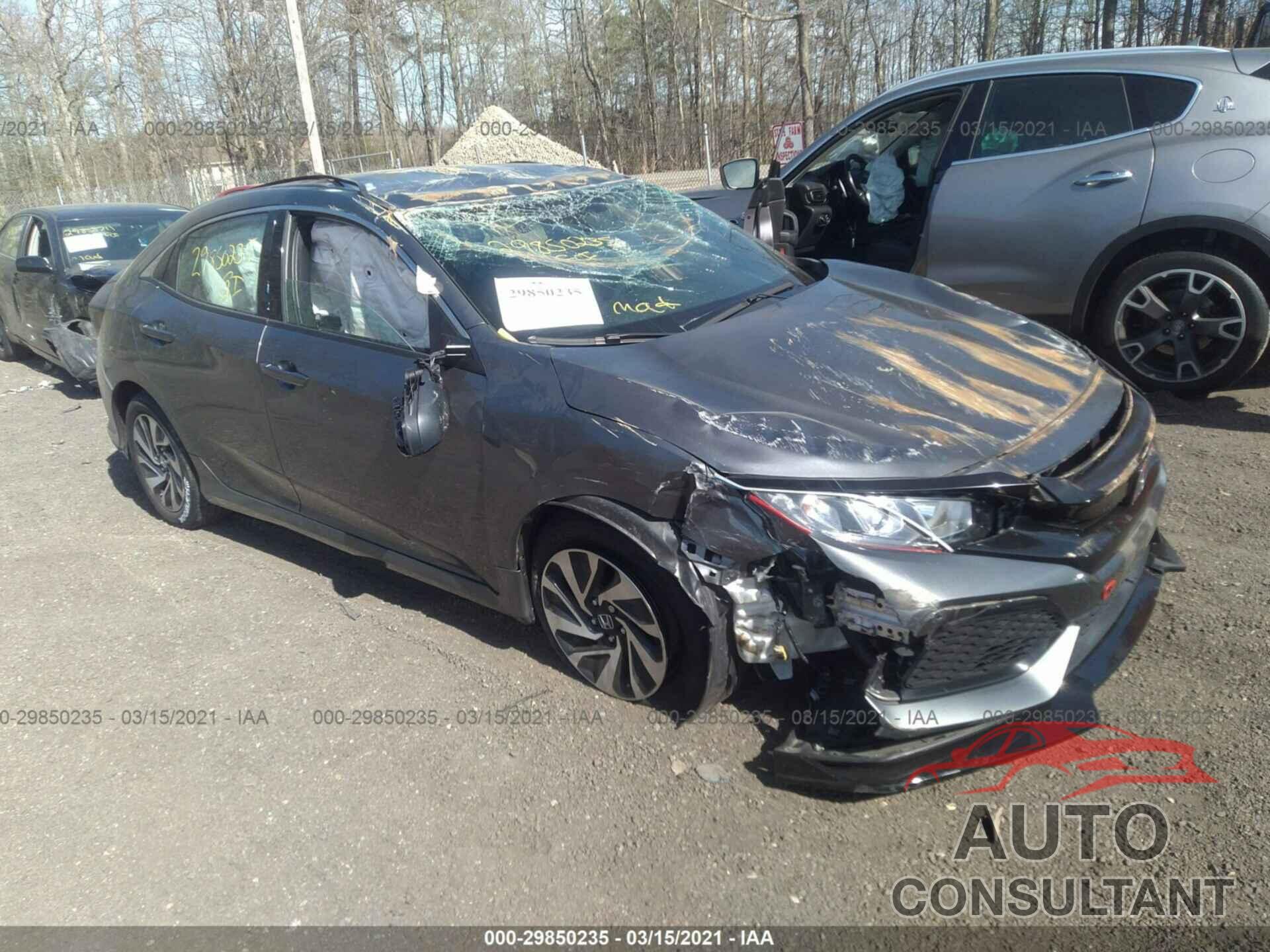 HONDA CIVIC HATCHBACK 2017 - SHHFK7H29HU420855