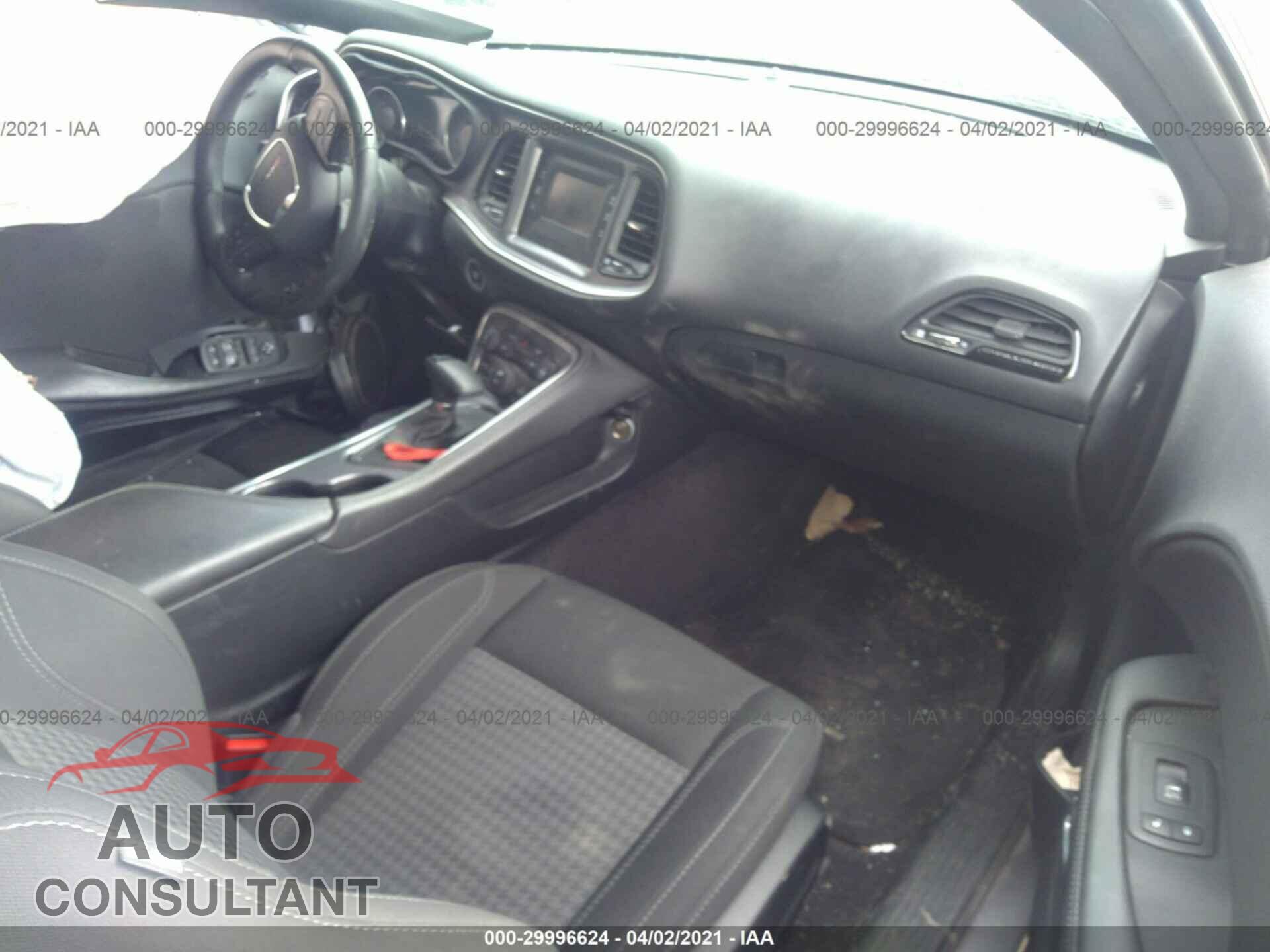 DODGE CHALLENGER 2017 - 2C3CDZAG1HH580789