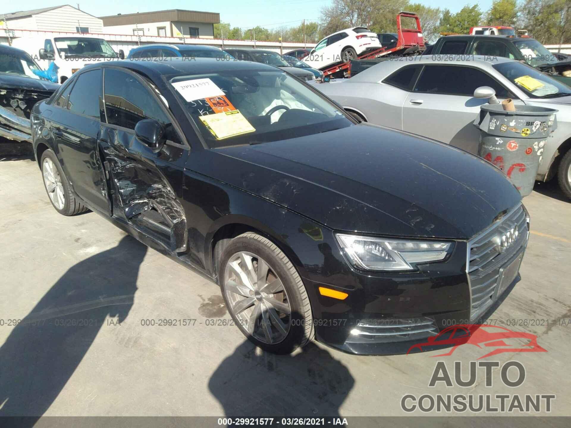 AUDI A4 2017 - WAUGMAF49HN065671