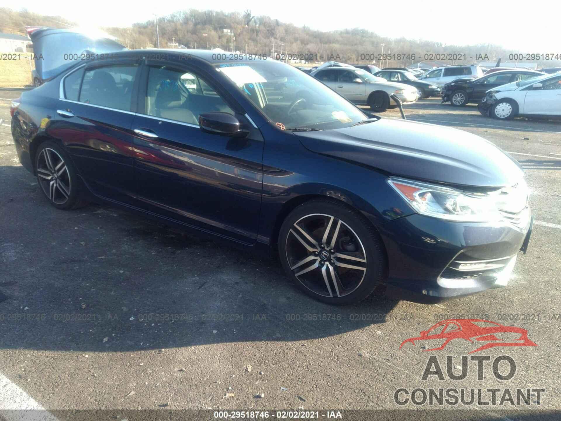 HONDA ACCORD SEDAN 2016 - 1HGCR2F66GA030880