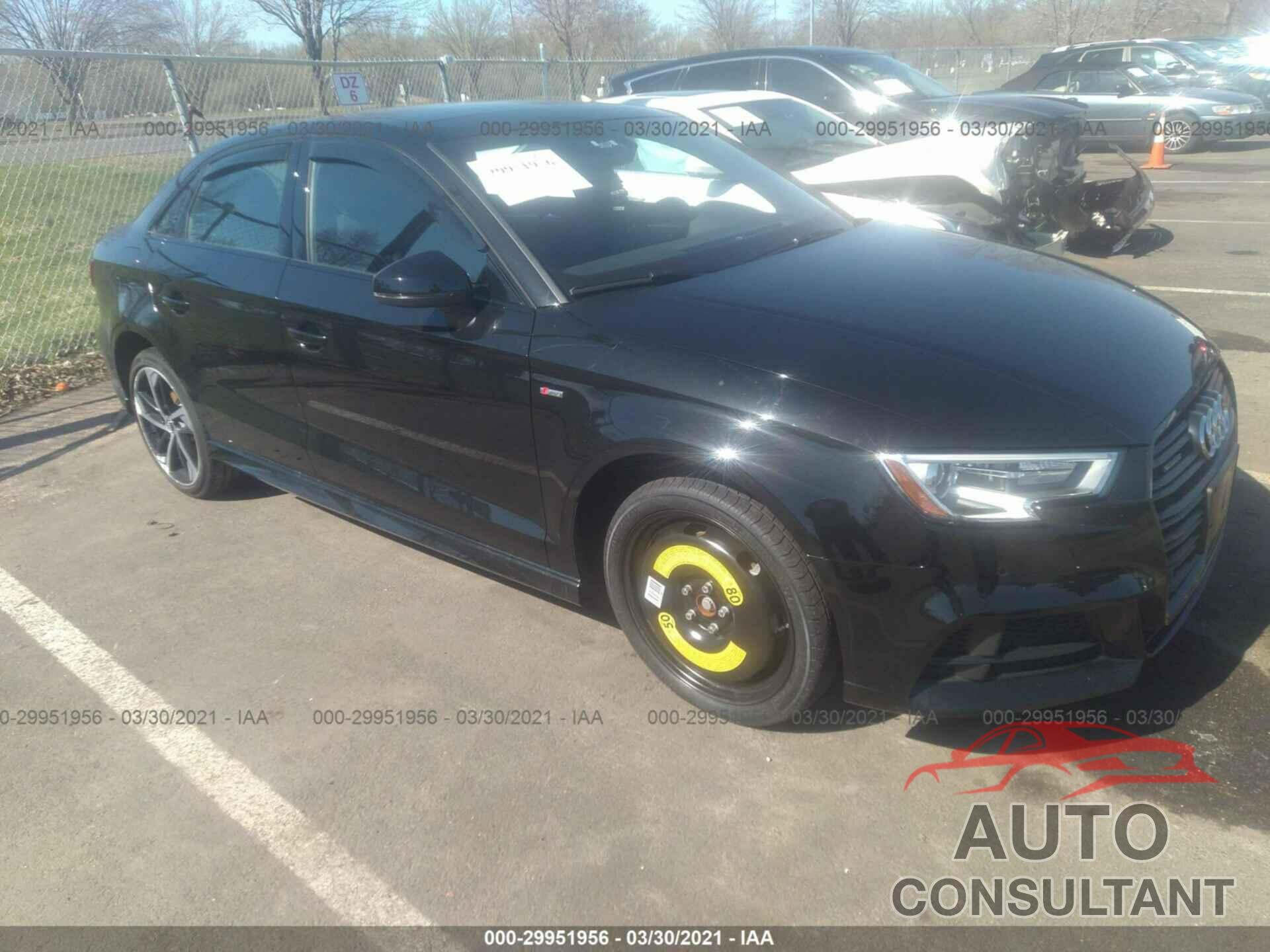 AUDI A3 SEDAN 2020 - WAUBEGFFXLA104585