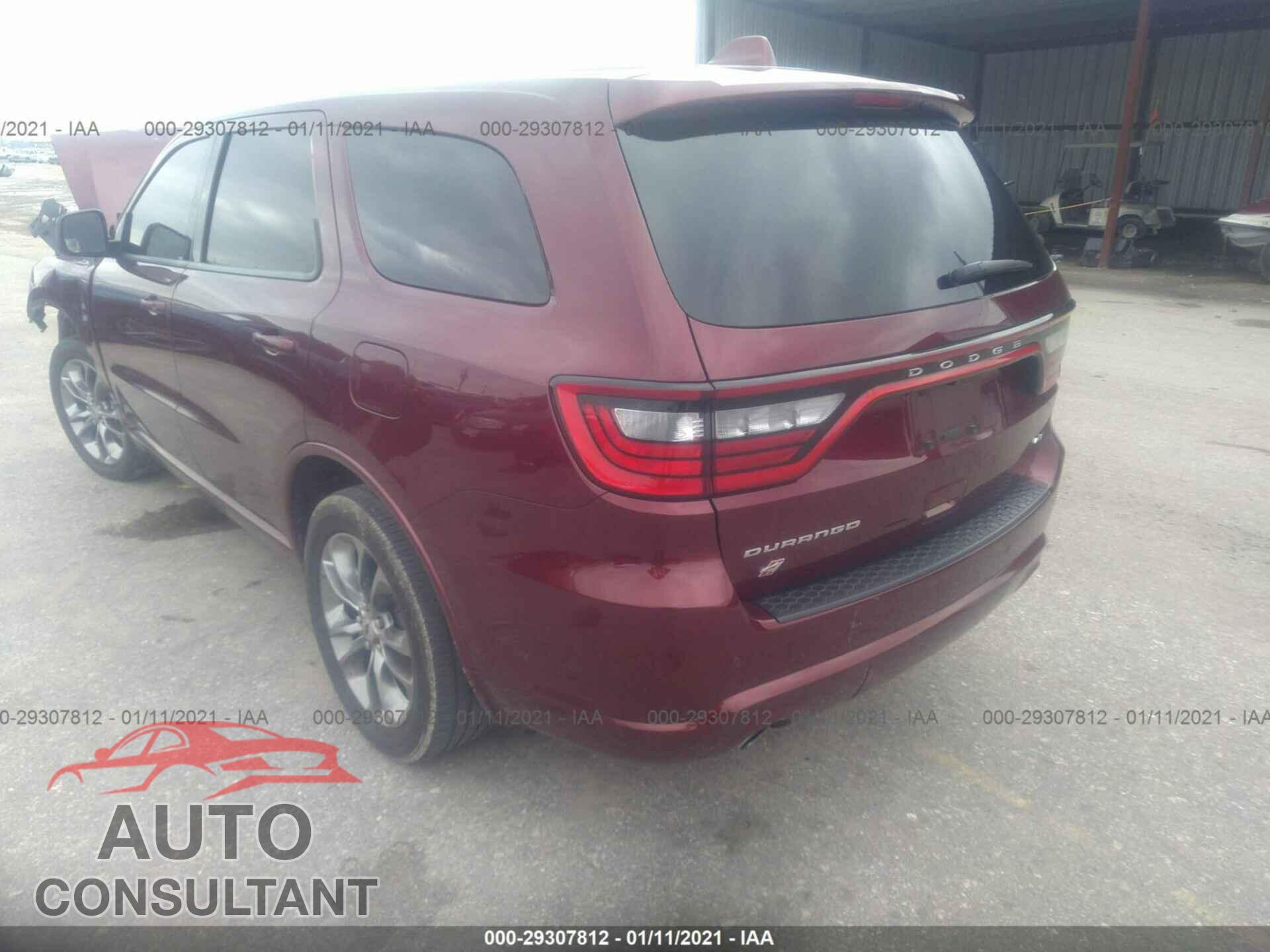 DODGE DURANGO 2019 - 1C4RDJDG4KC770809