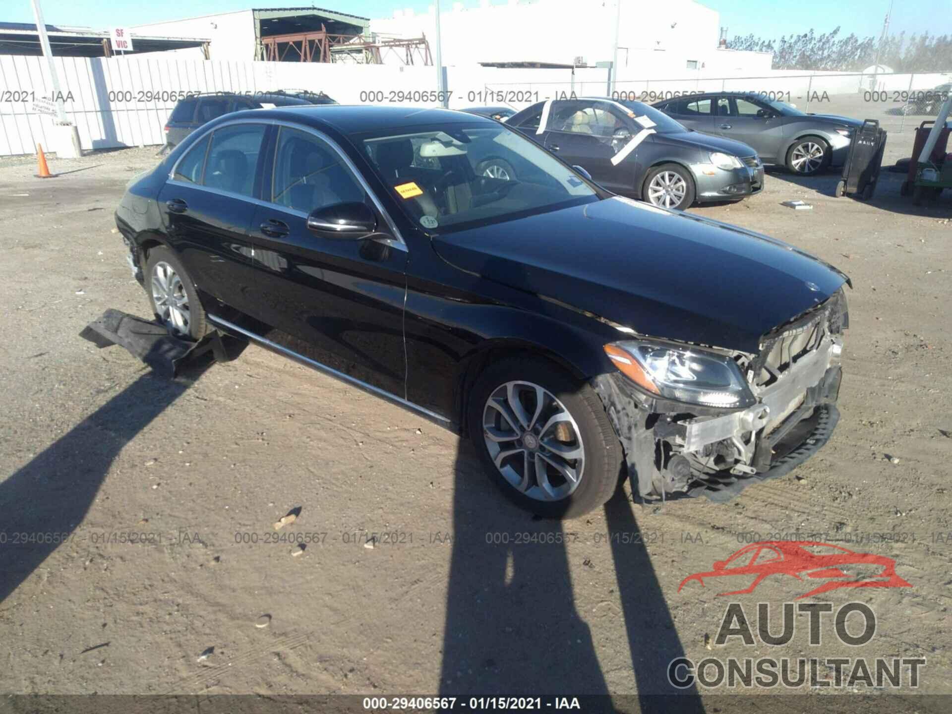 MERCEDES-BENZ C-CLASS 2016 - 55SWF4JB6GU097330