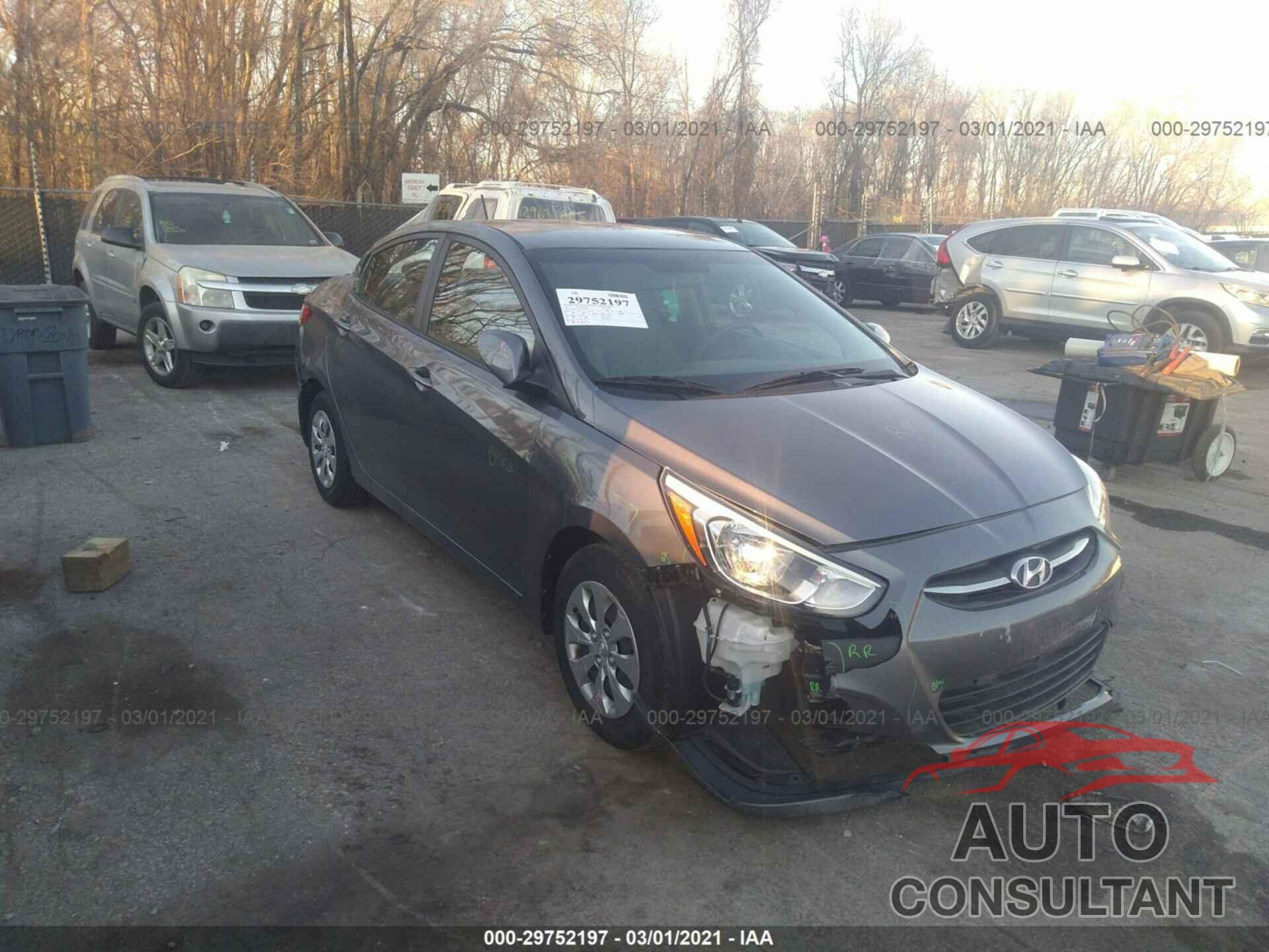 HYUNDAI ACCENT 2017 - KMHCT4AE3HU289557