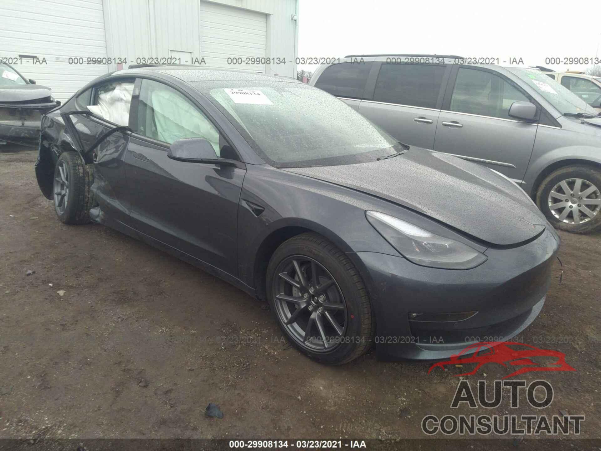 TESLA MODEL 3 2021 - 5YJ3E1EB4MF902480