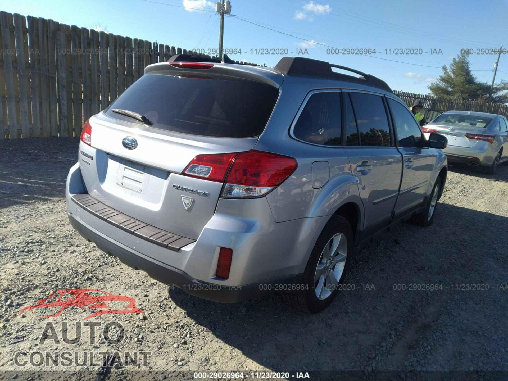SUBARU OUTBACK 2013 - 4S4BRCLC4D3296565