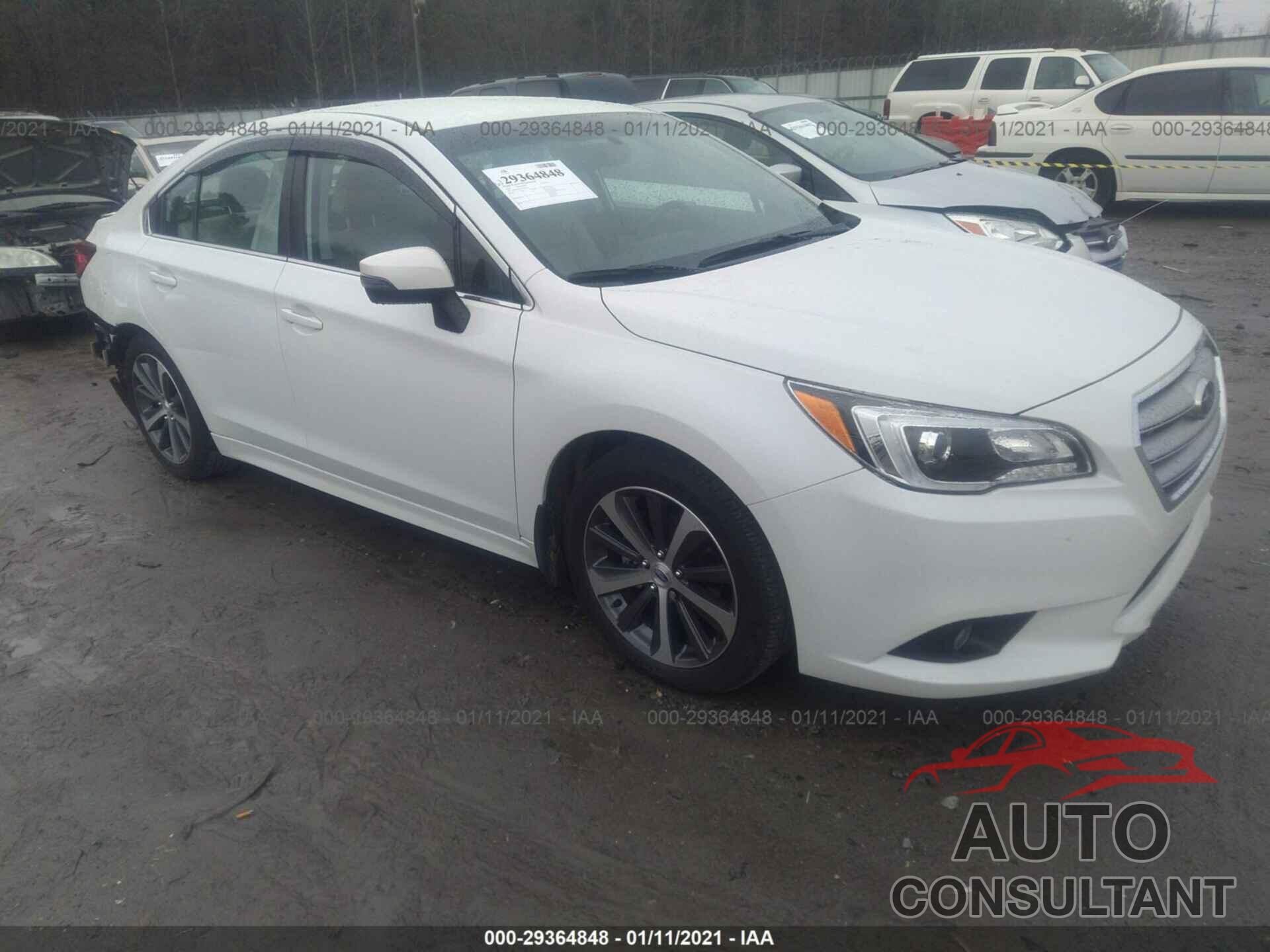 SUBARU LEGACY 2016 - 4S3BNAJ67G3014196