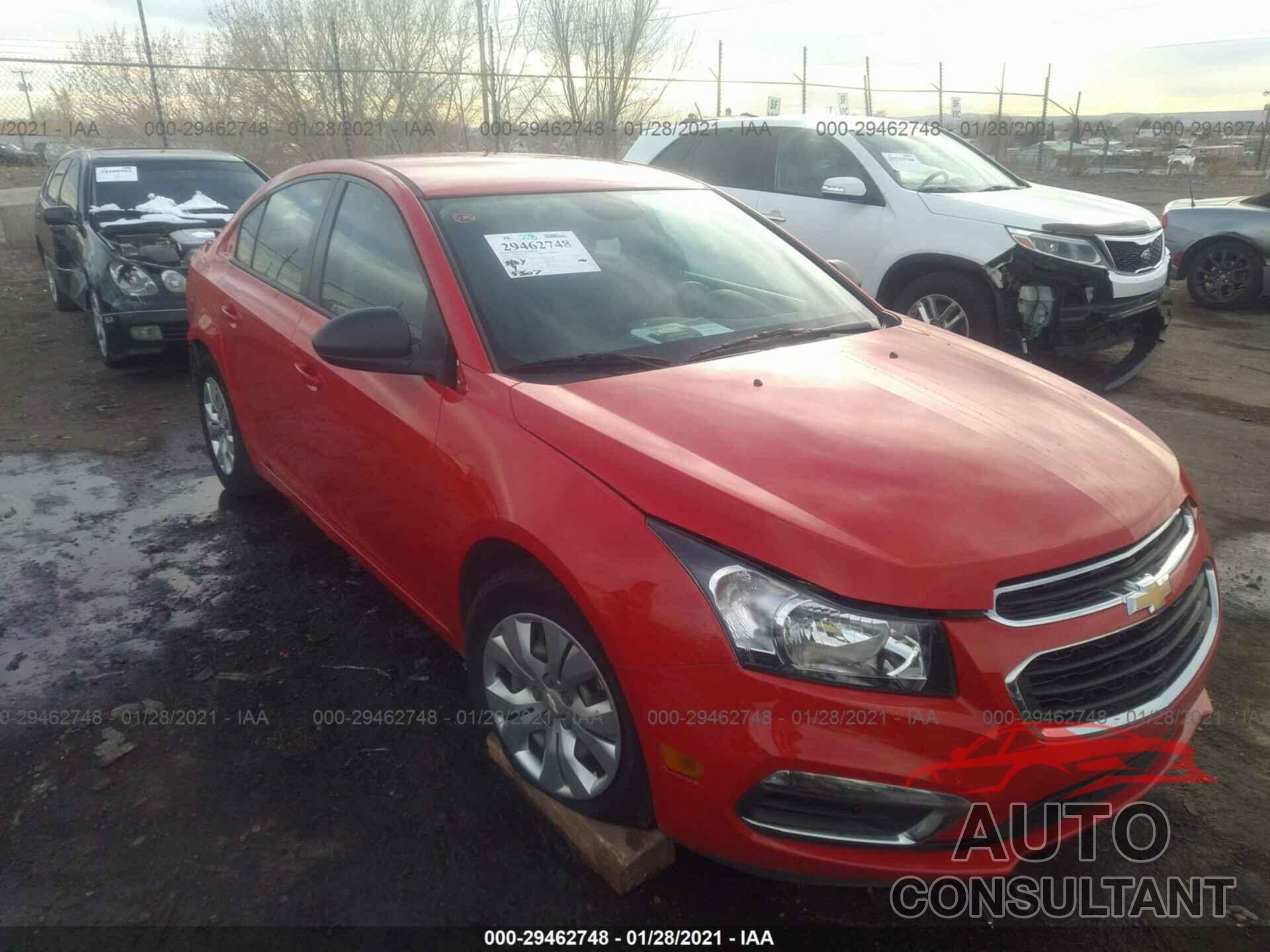 CHEVROLET CRUZE LIMITED 2016 - 1G1PC5SHXG7186257