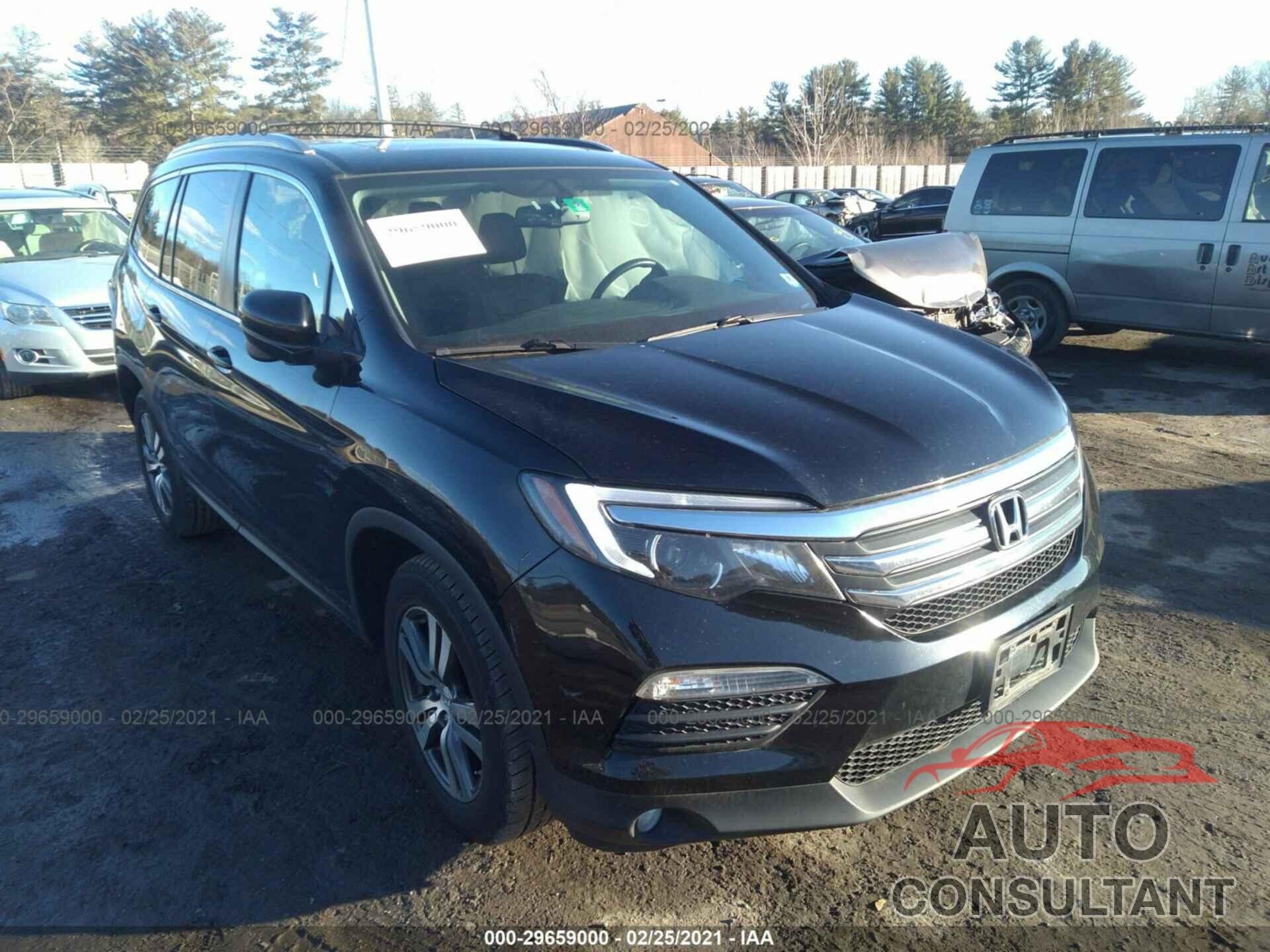 HONDA PILOT 2016 - 5FNYF6H86GB092094