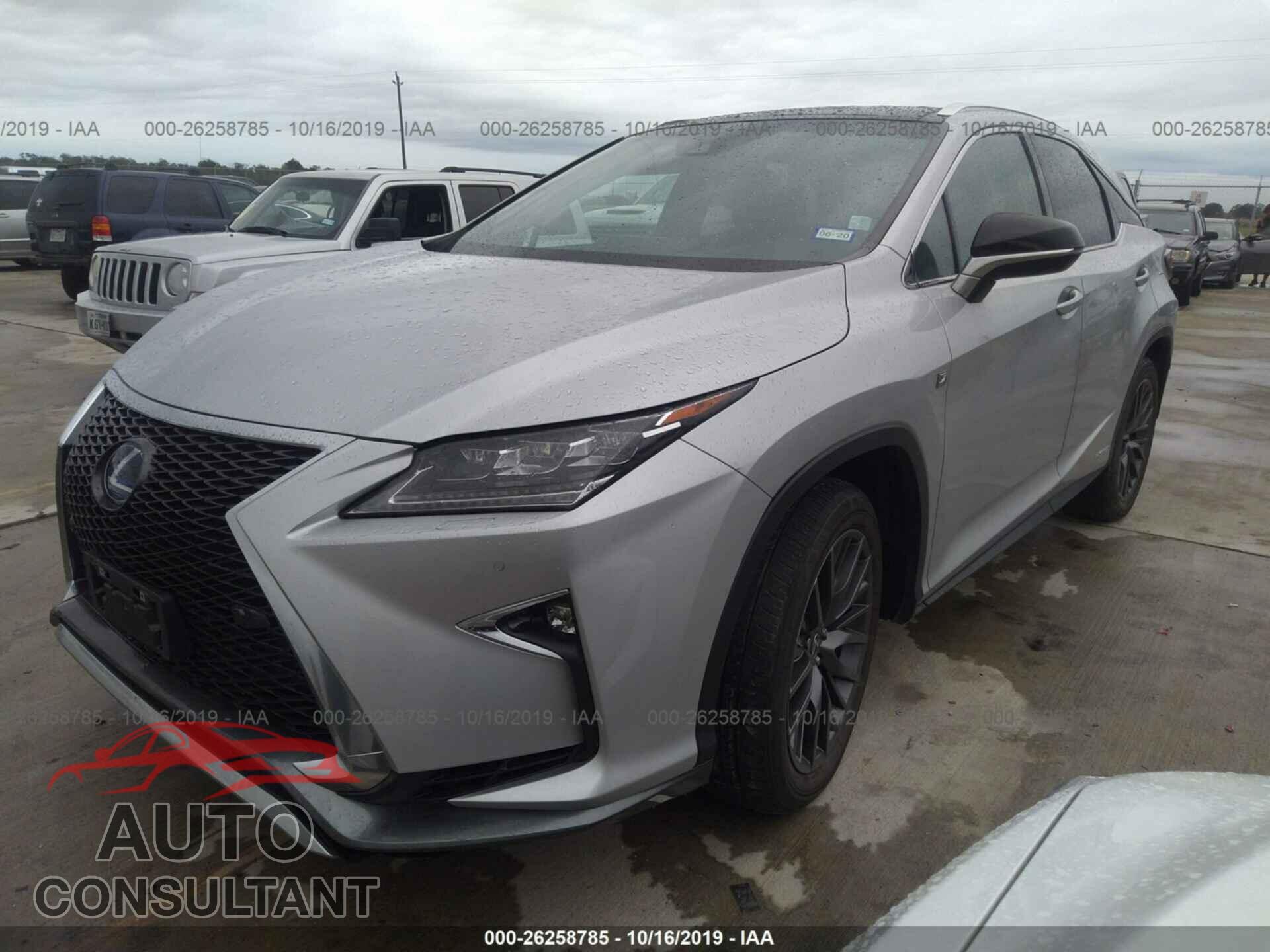 LEXUS RX 2016 - 2T2BGMCA5GC007750