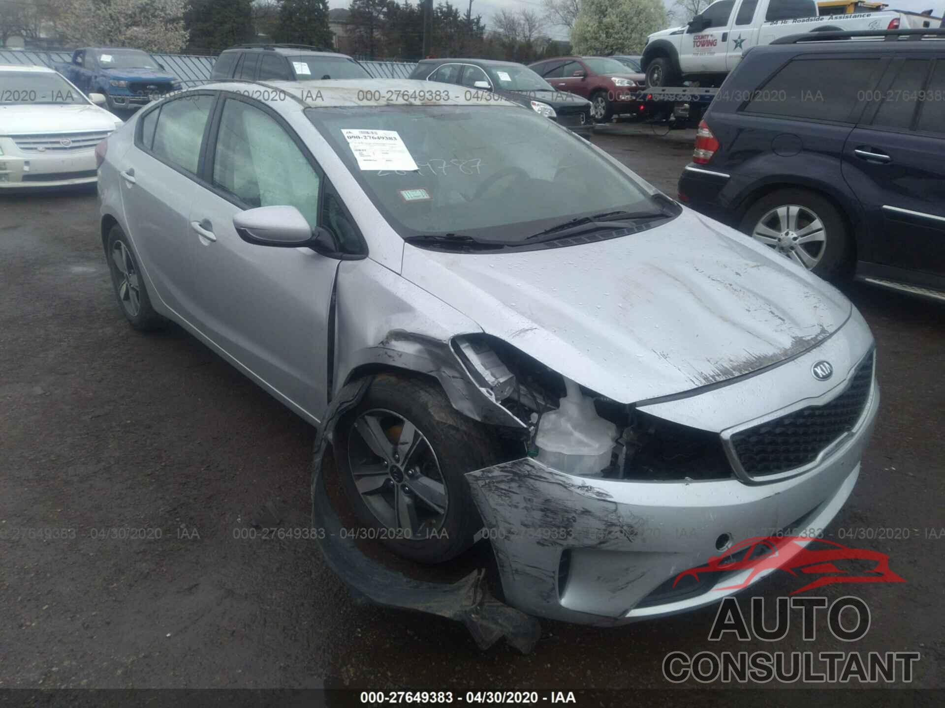 KIA FORTE 2018 - 3KPFL4A71JE274286