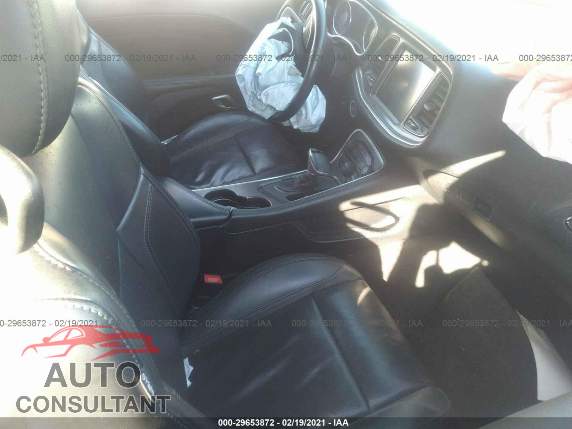 DODGE CHALLENGER 2016 - 2C3CDZAG2GH329648