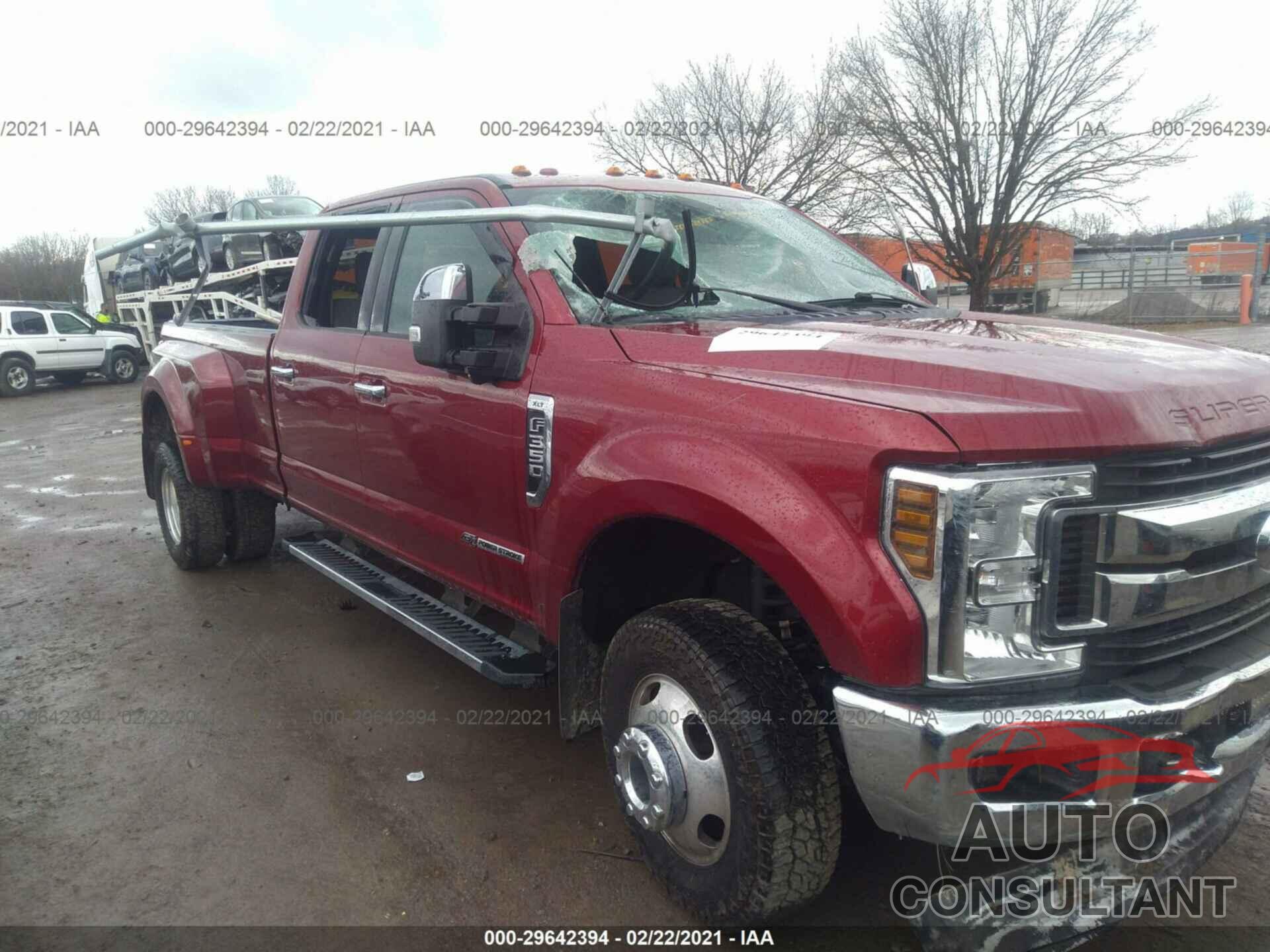 FORD SUPER DUTY F-350 DRW 2019 - 1FT8W3DT0KEE96236