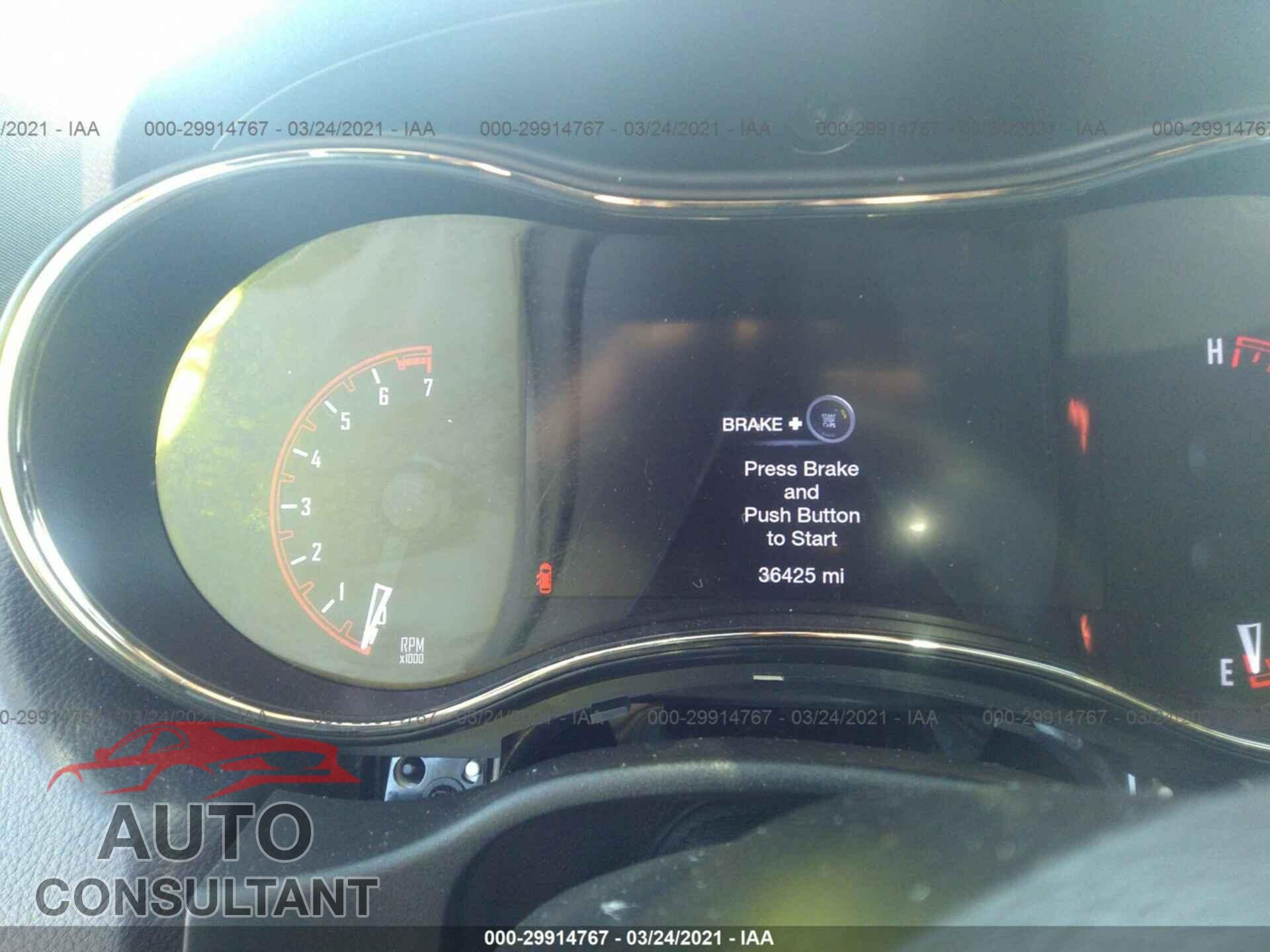 DODGE DURANGO 2019 - 1C4RDJDG4KC664103