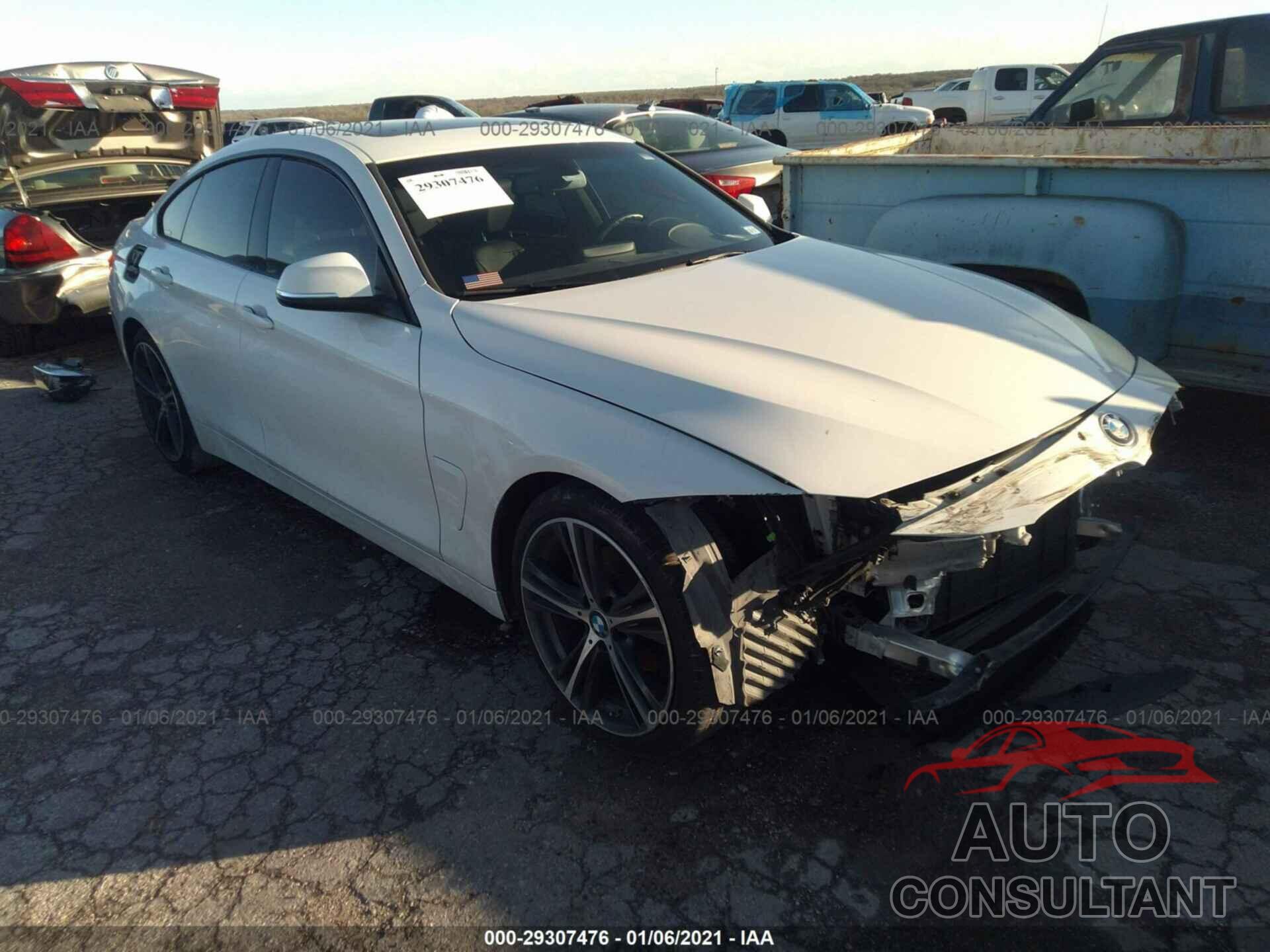 BMW 4 SERIES 2018 - WBA4J1C55JBM11814