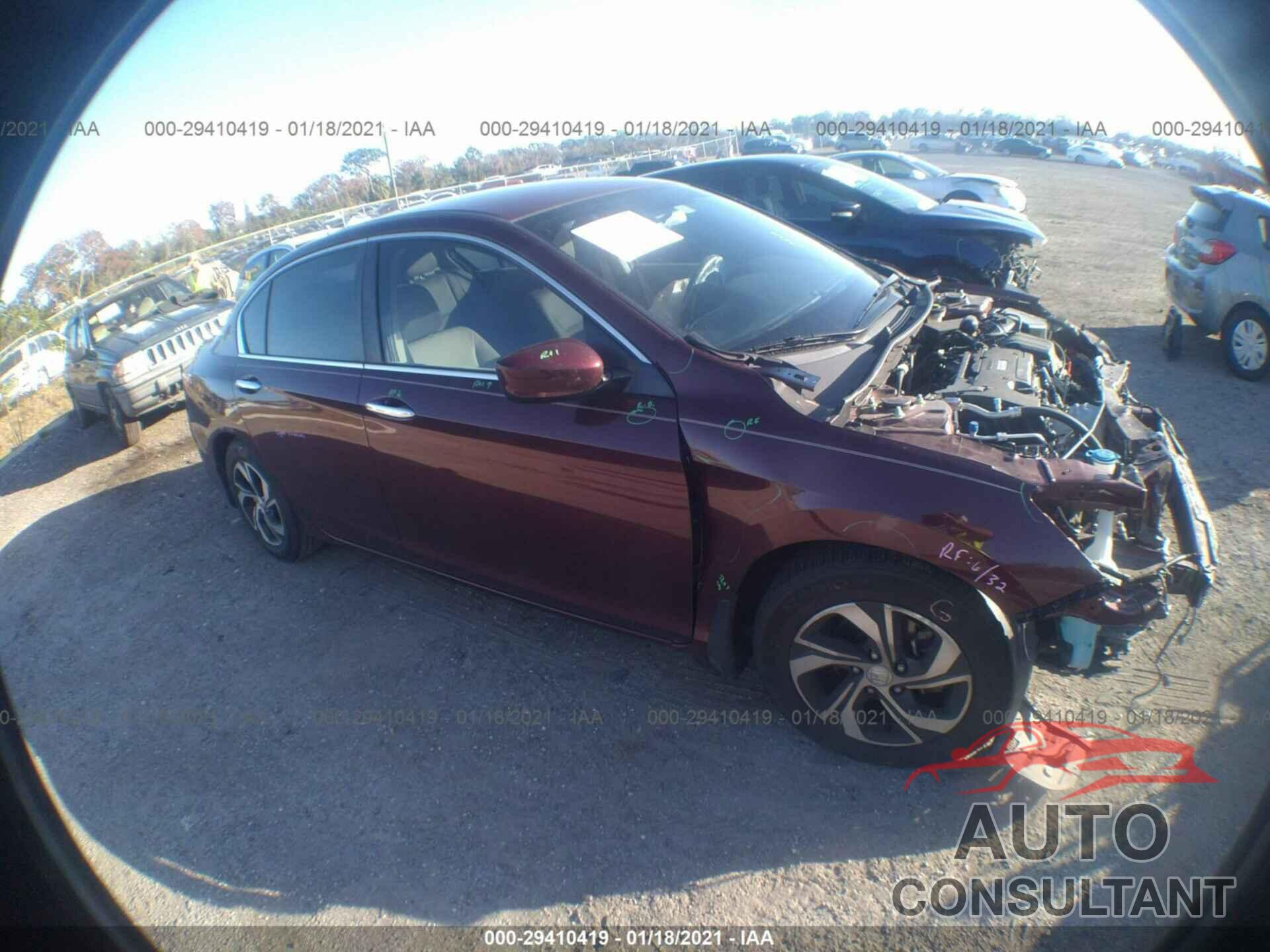 HONDA ACCORD SEDAN 2017 - 1HGCR2F30HA042434