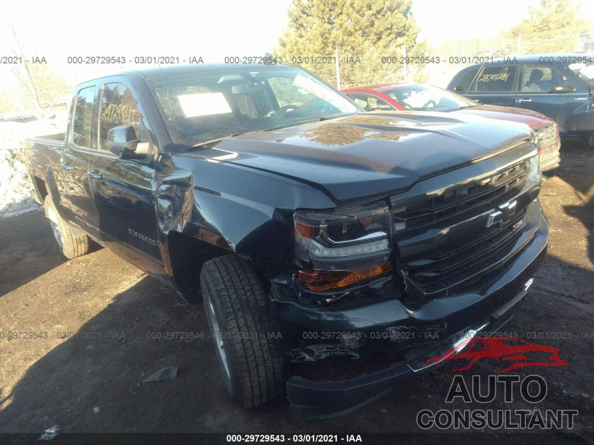 CHEVROLET SILVERADO 1500 2017 - 1GCVKREH4HZ187592