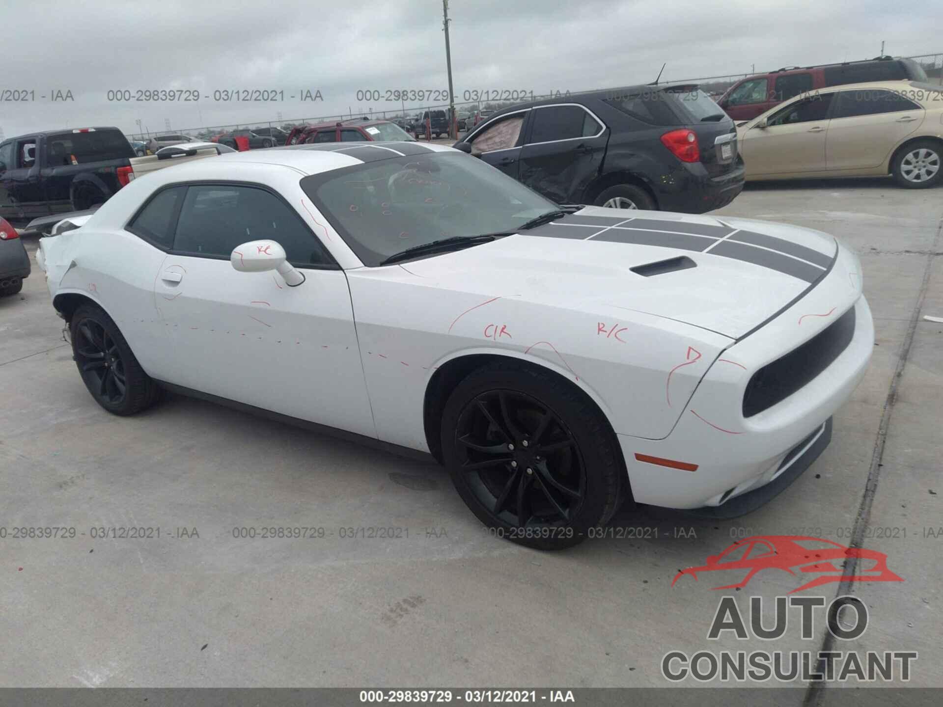 DODGE CHALLENGER 2016 - 2C3CDZAG2GH145858