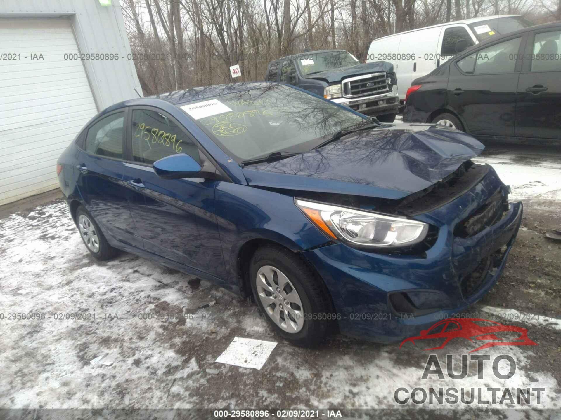HYUNDAI ACCENT 2017 - KMHCT4AE8HU168166