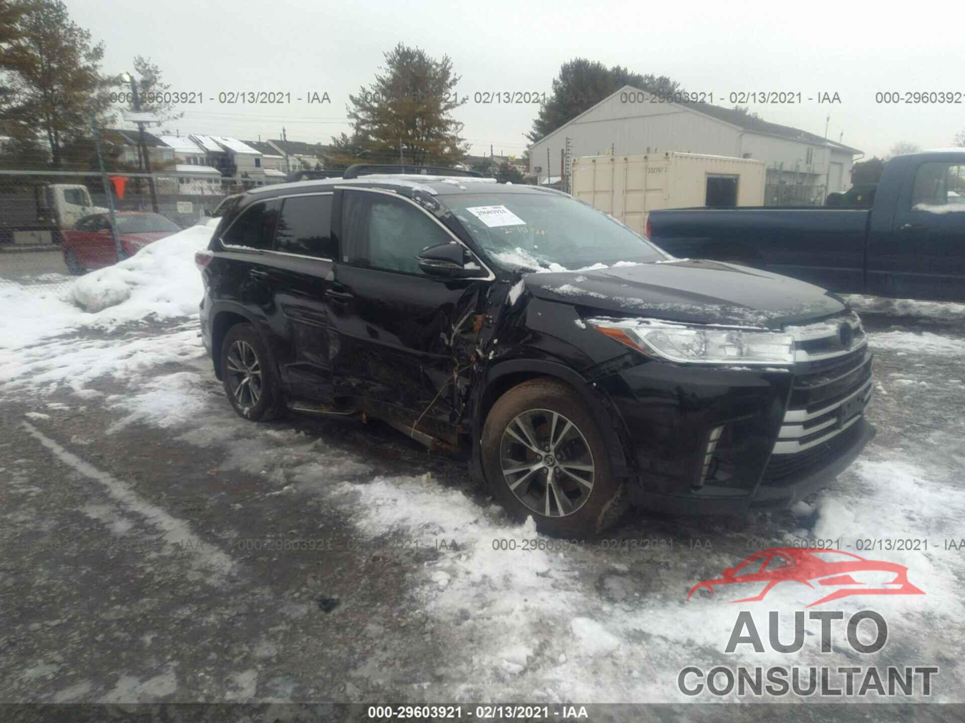TOYOTA HIGHLANDER 2016 - 5TDJKRFH7GS326157