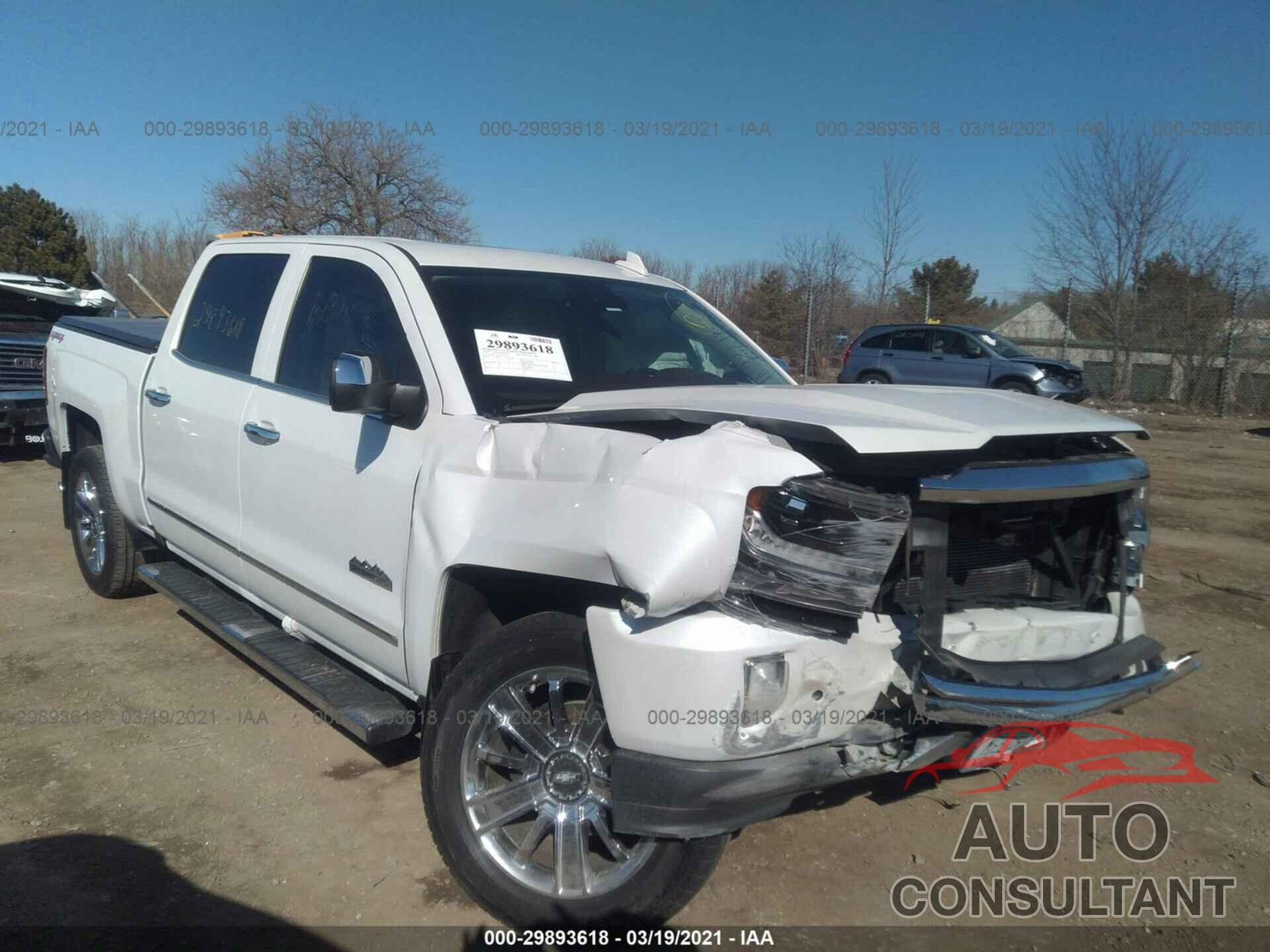 CHEVROLET SILVERADO 1500 2016 - 3GCUKTEC4GG177477