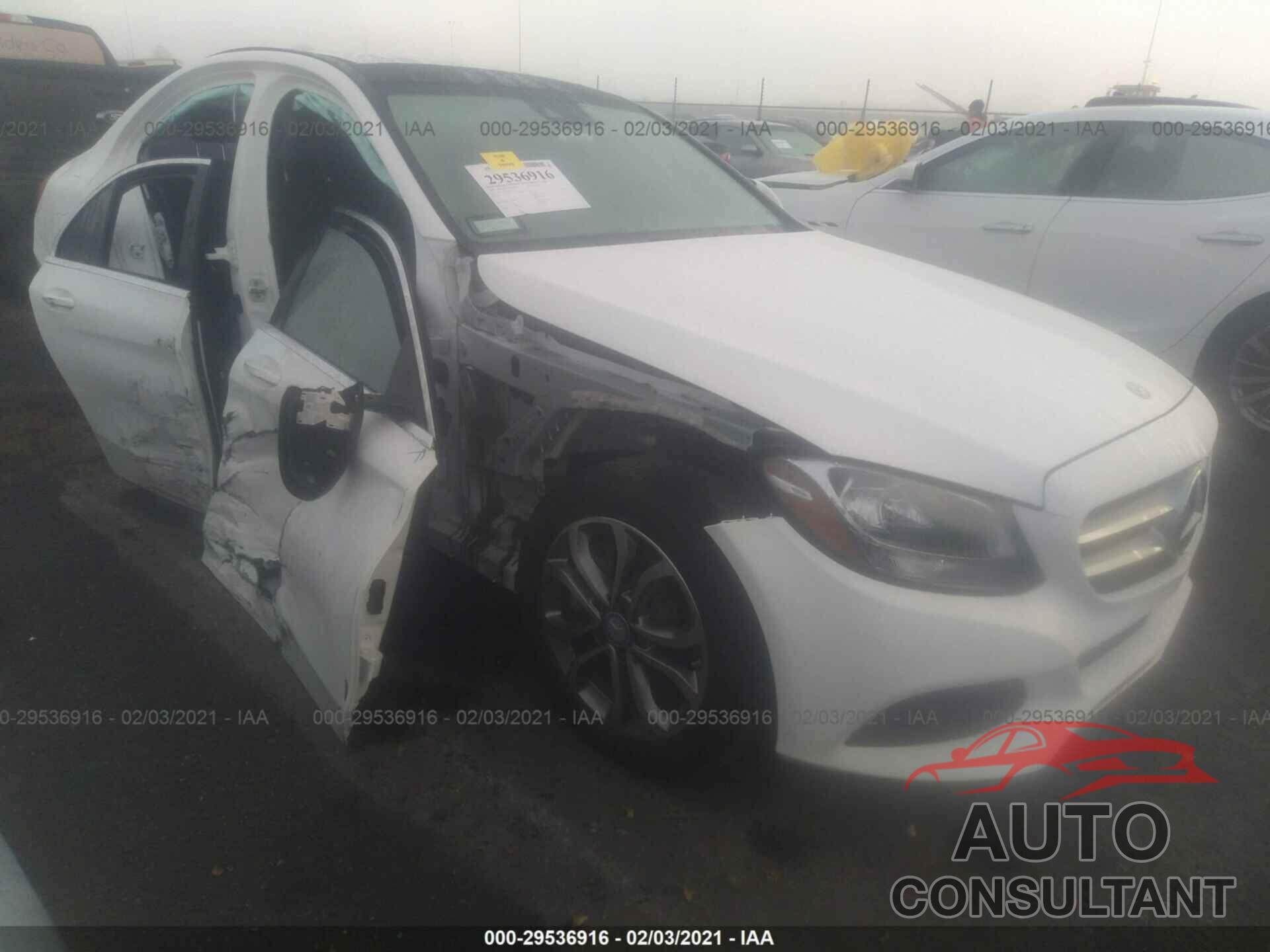 MERCEDES-BENZ C-CLASS 2016 - 55SWF4JB9GU151641