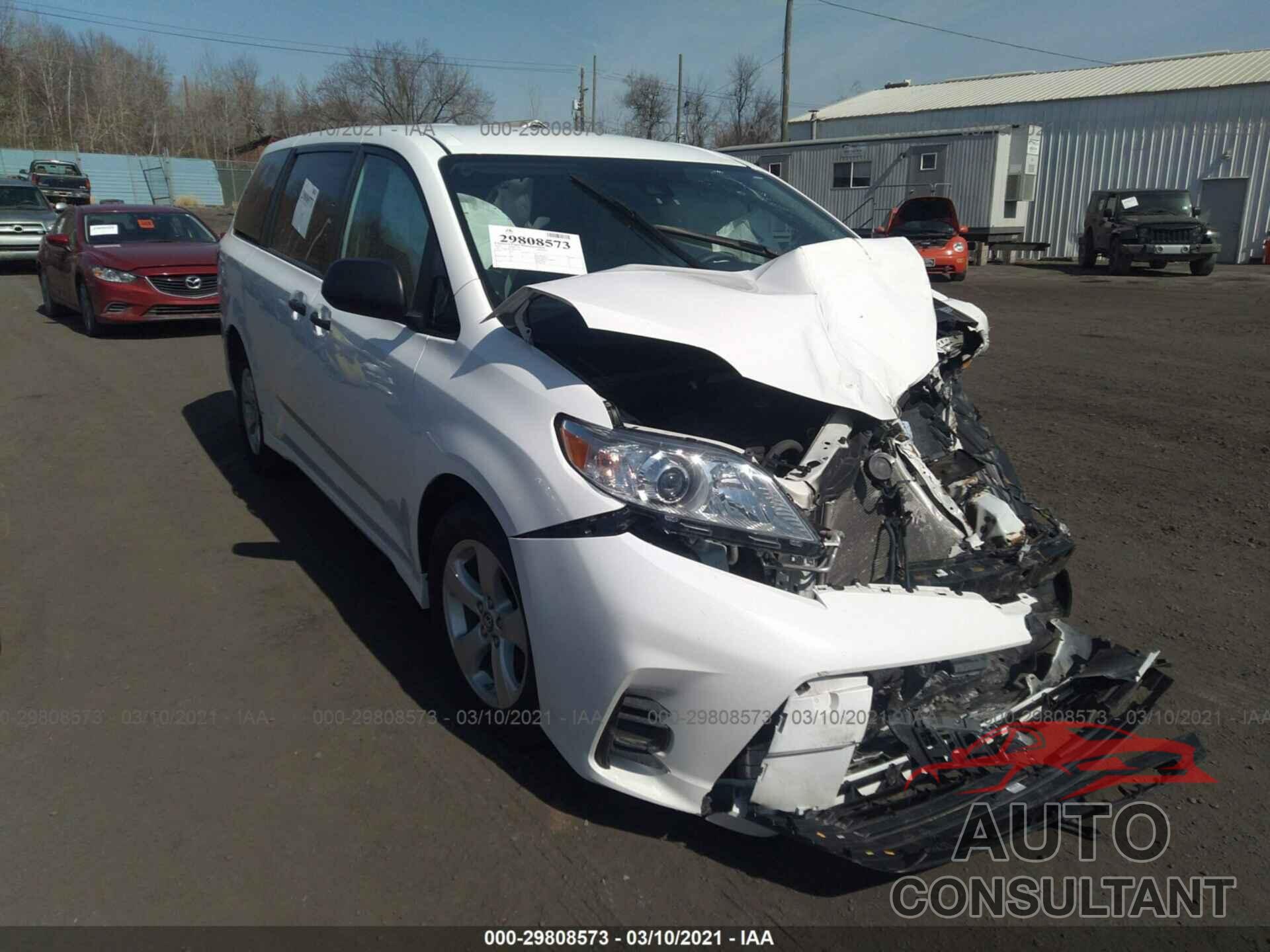 TOYOTA SIENNA 2019 - 5TDZZ3DCXKS977259