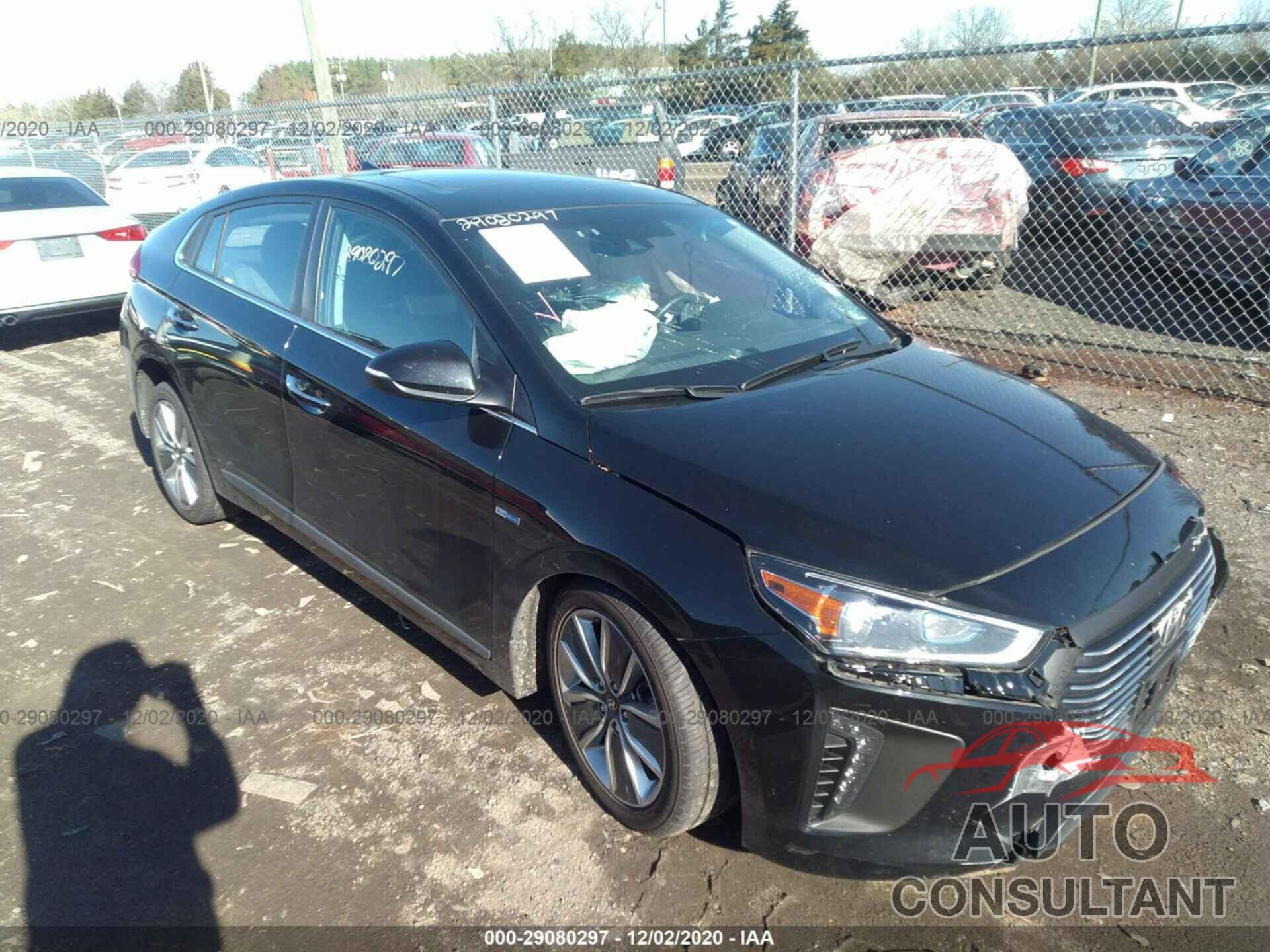 HYUNDAI IONIQ HYBRID 2019 - KMHC05LC4KU119306