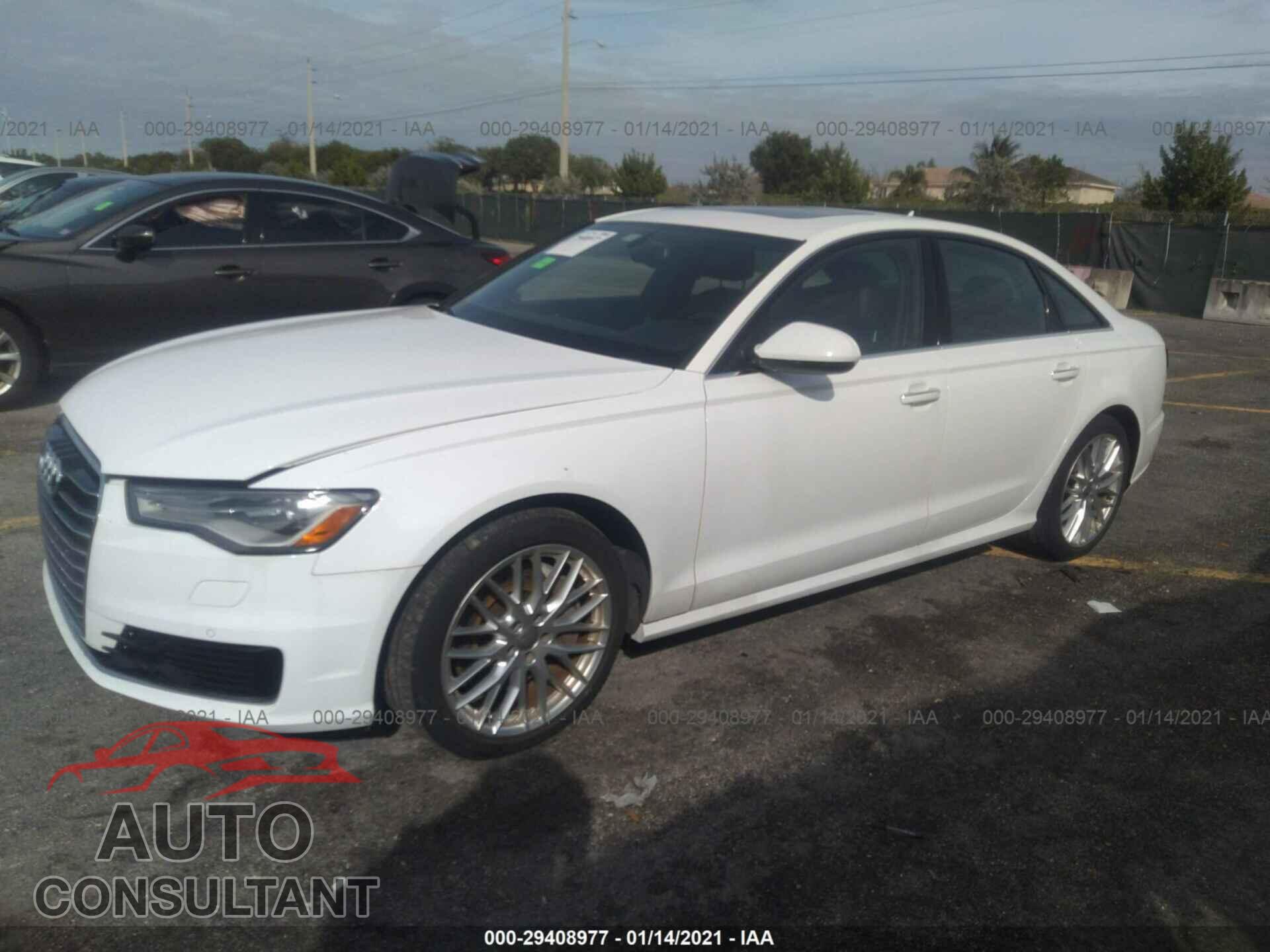AUDI A6 2016 - WAUGFAFC2GN009443