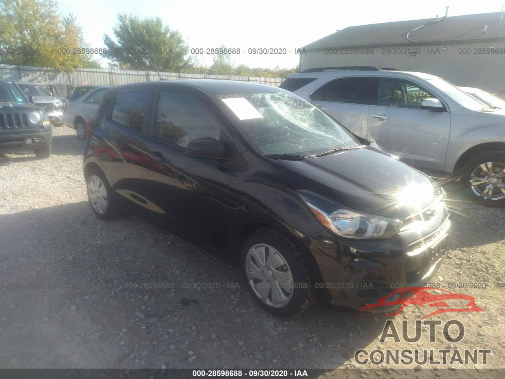 CHEVROLET SPARK 2018 - KL8CB6SA9JC471217