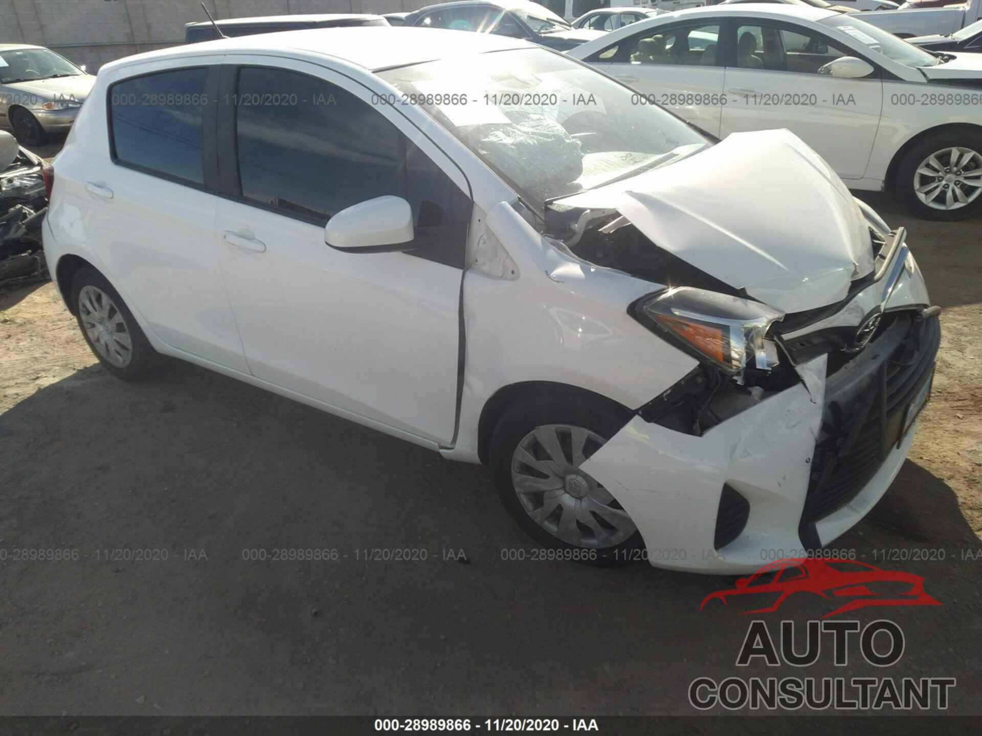 TOYOTA YARIS 2017 - VNKKTUD31HA082717