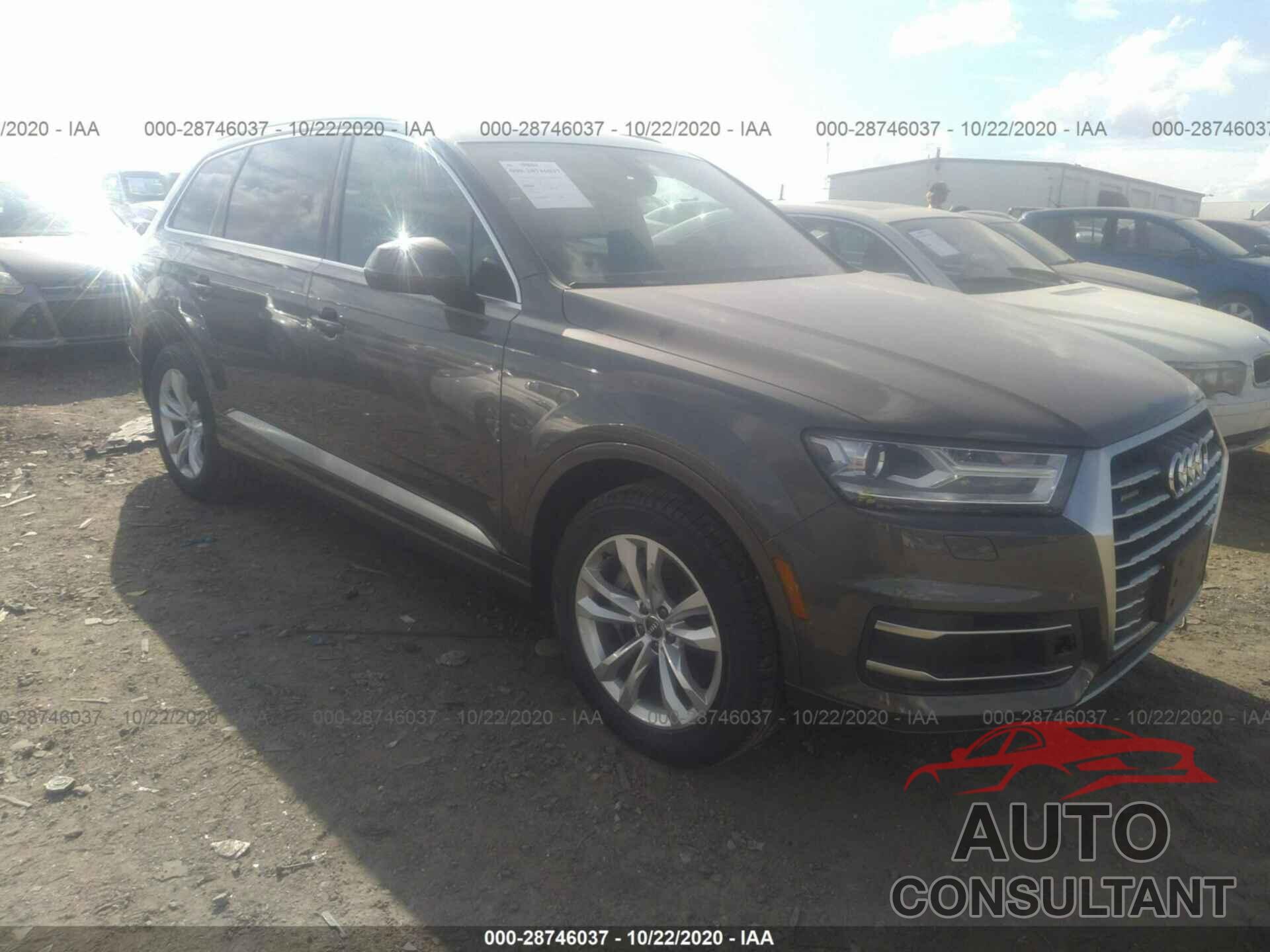 AUDI Q7 2019 - WA1AHAF73KD017954