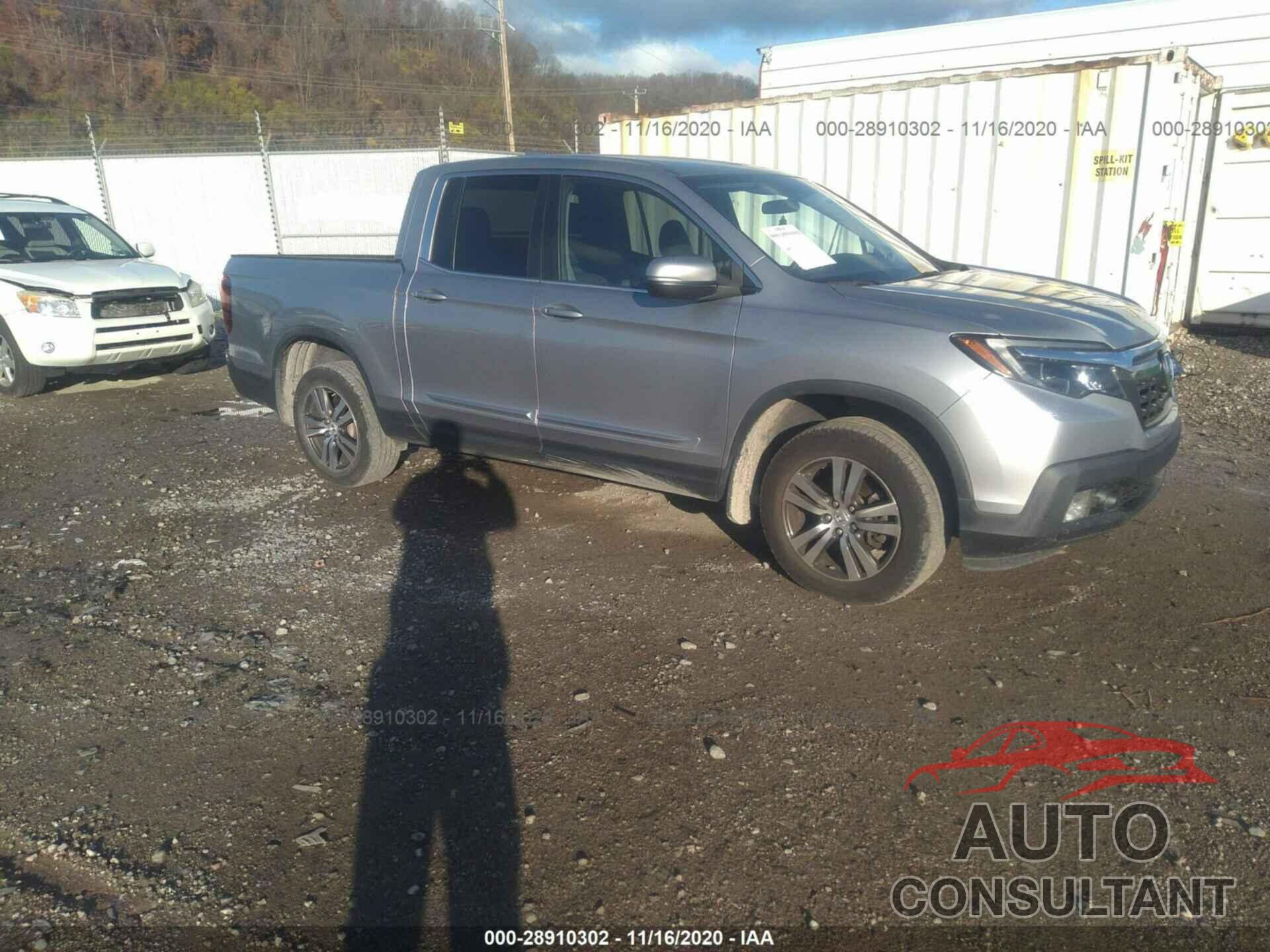 HONDA RIDGELINE 2017 - 5FPYK3F49HB019420