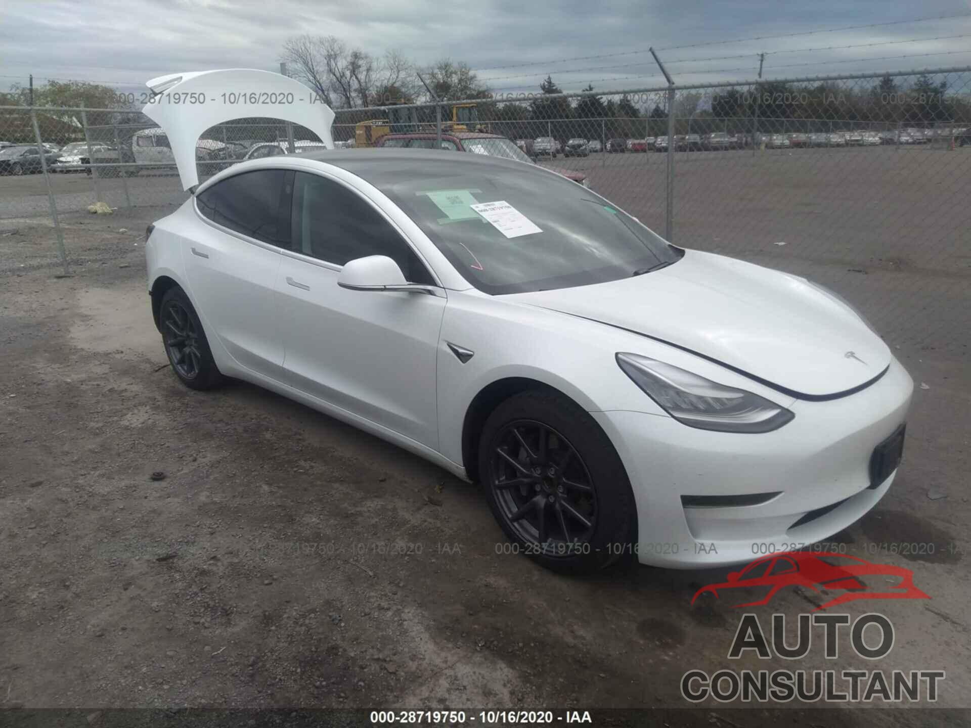 TESLA MODEL 3 2019 - 5YJ3E1EA2KF484439