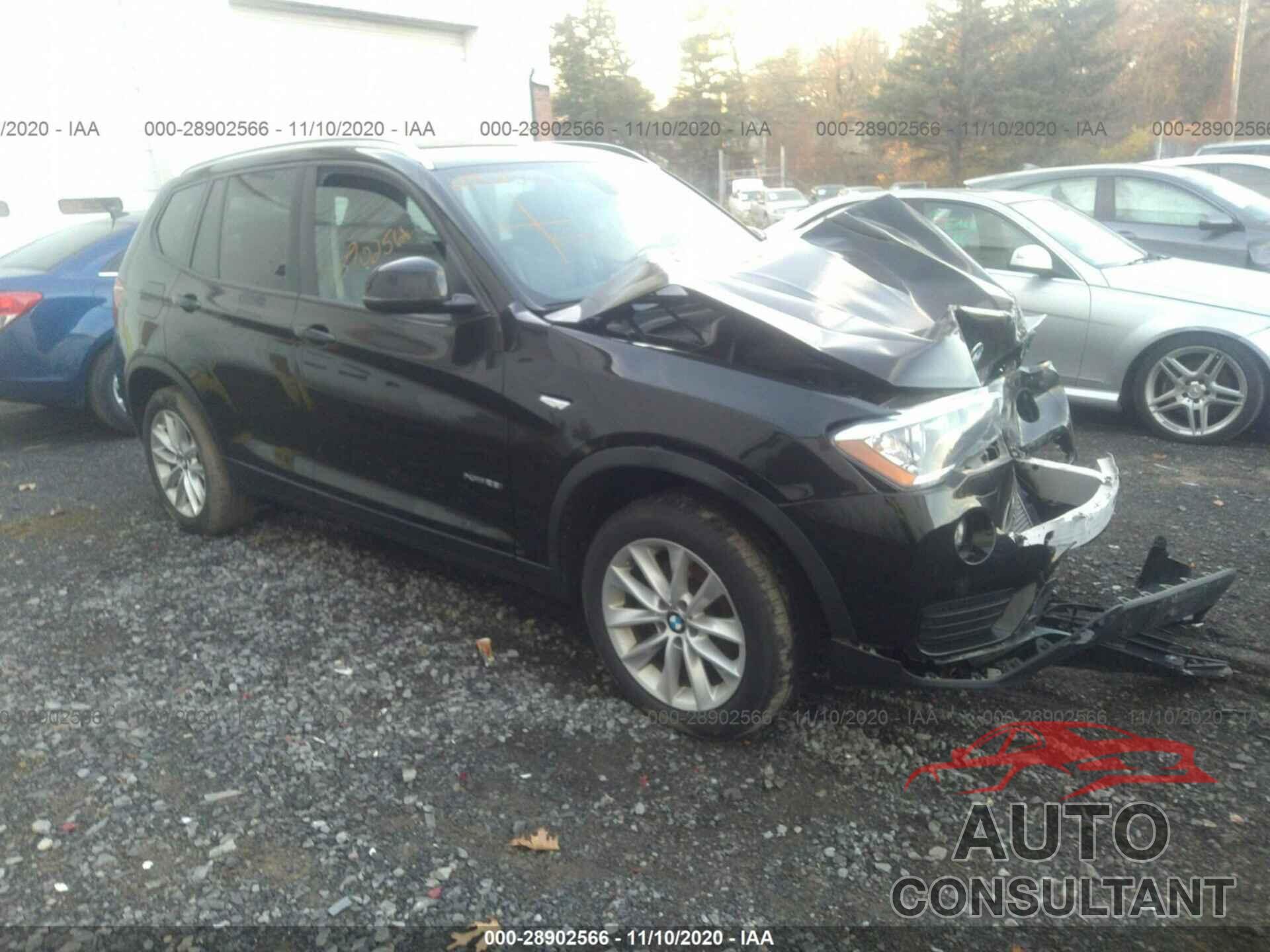 BMW X3 2016 - 5UXWX9C56G0D84251