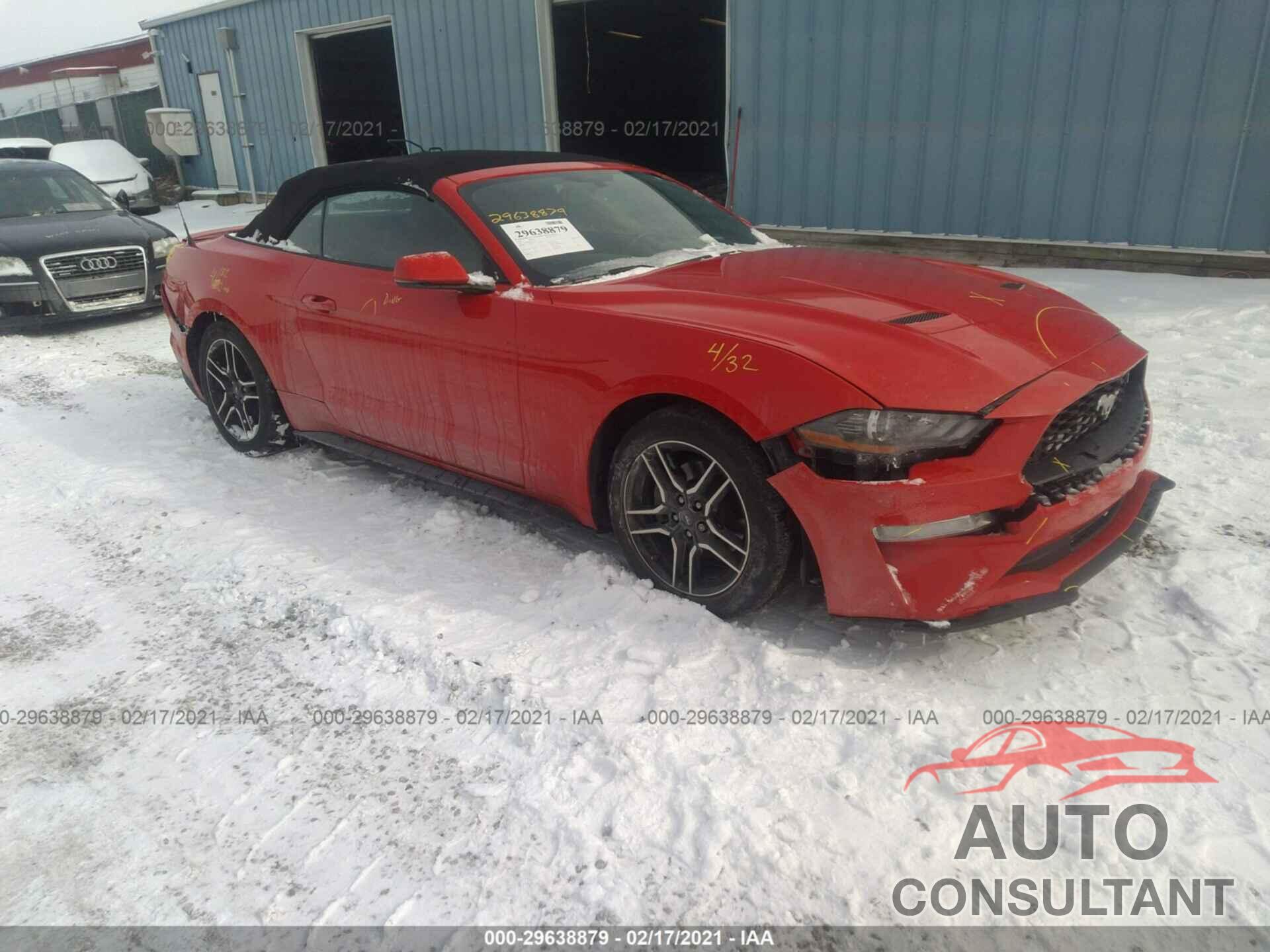 FORD MUSTANG 2018 - 1FATP8UH4J5143194